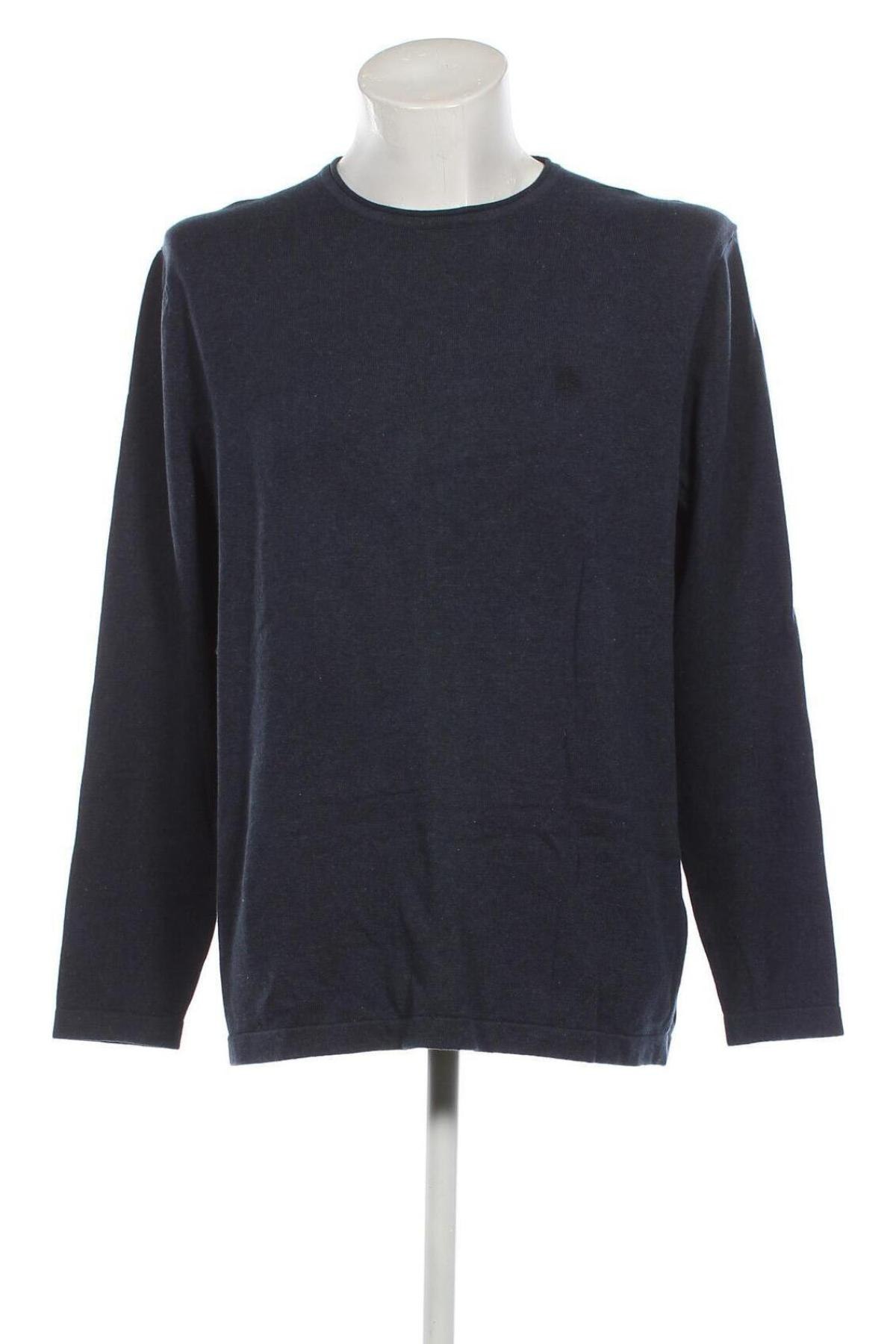 Мъжки пуловер Springfield, Размер XXL, Цвят Син, Цена 26,95 лв.