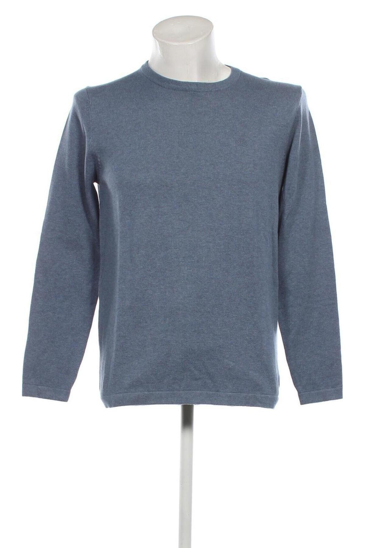 Мъжки пуловер Springfield, Размер M, Цвят Син, Цена 23,10 лв.