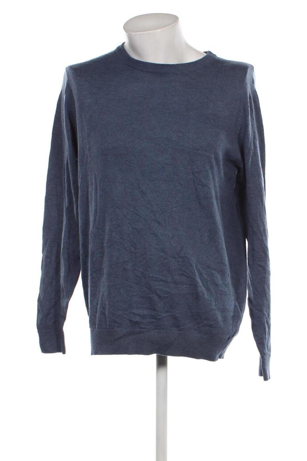 Мъжки пуловер Straight Up, Размер L, Цвят Син, Цена 16,53 лв.