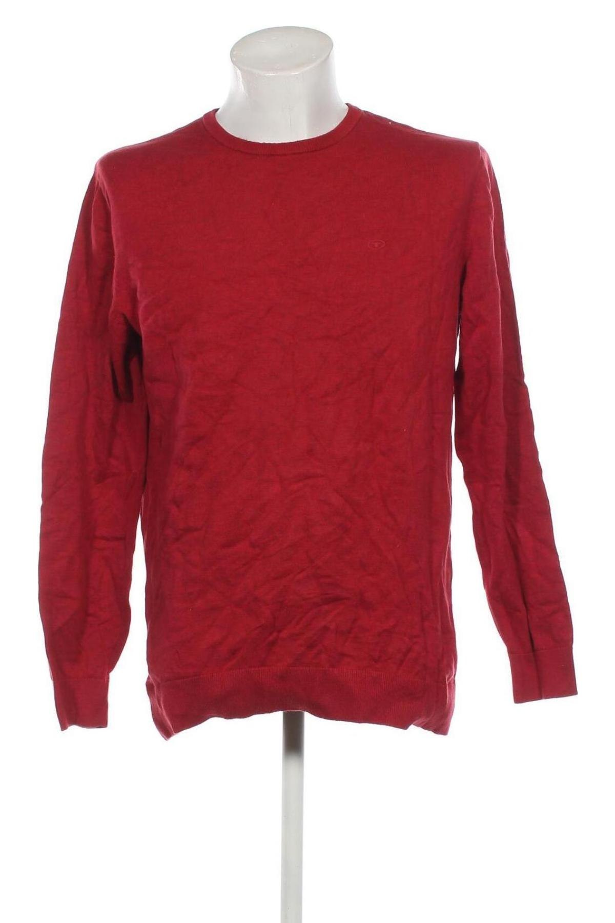 Herrenpullover Tom Tailor, Größe XXL, Farbe Rot, Preis € 8,49