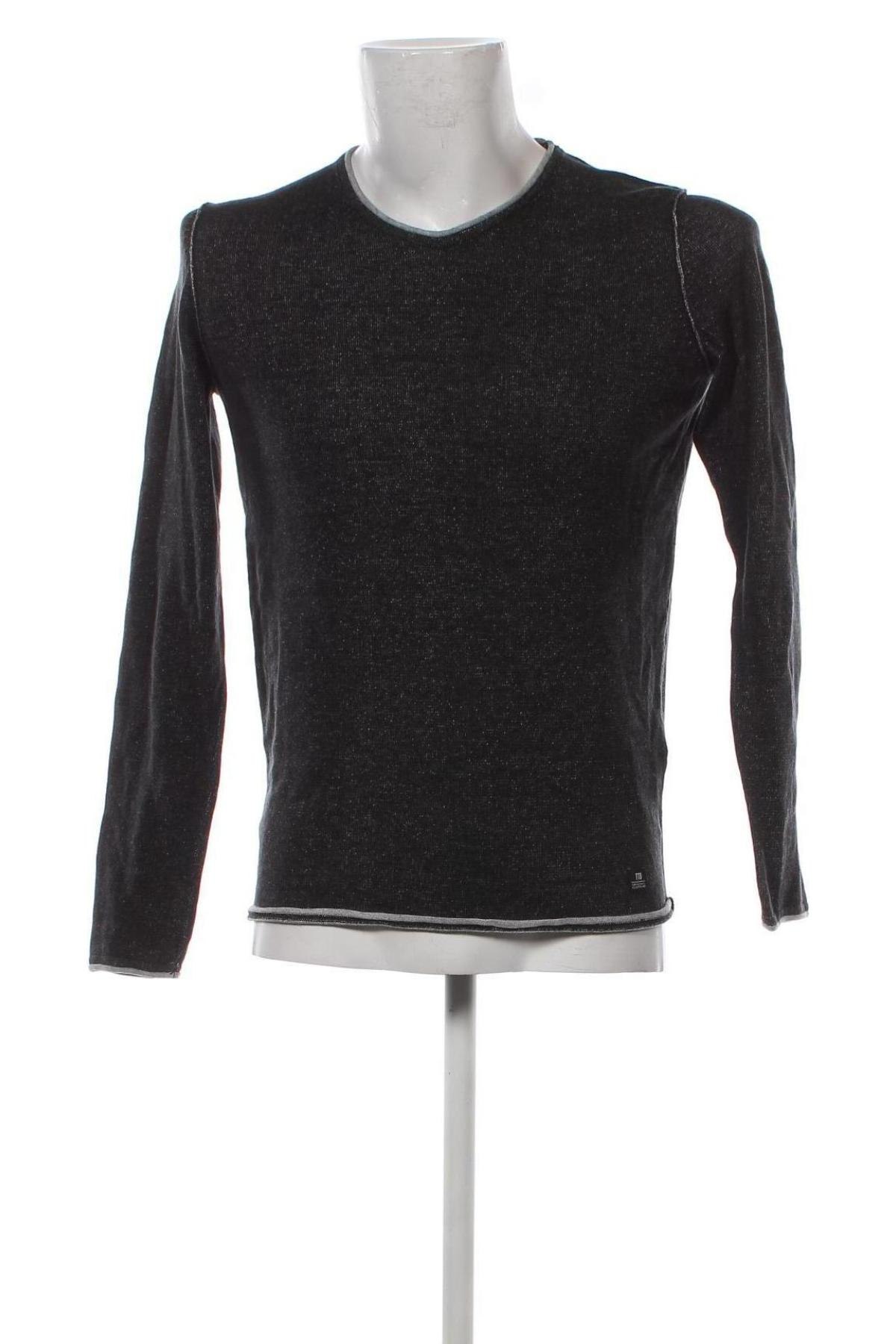 Ανδρικό πουλόβερ Tom Tailor, Μέγεθος S, Χρώμα Γκρί, Τιμή 4,21 €