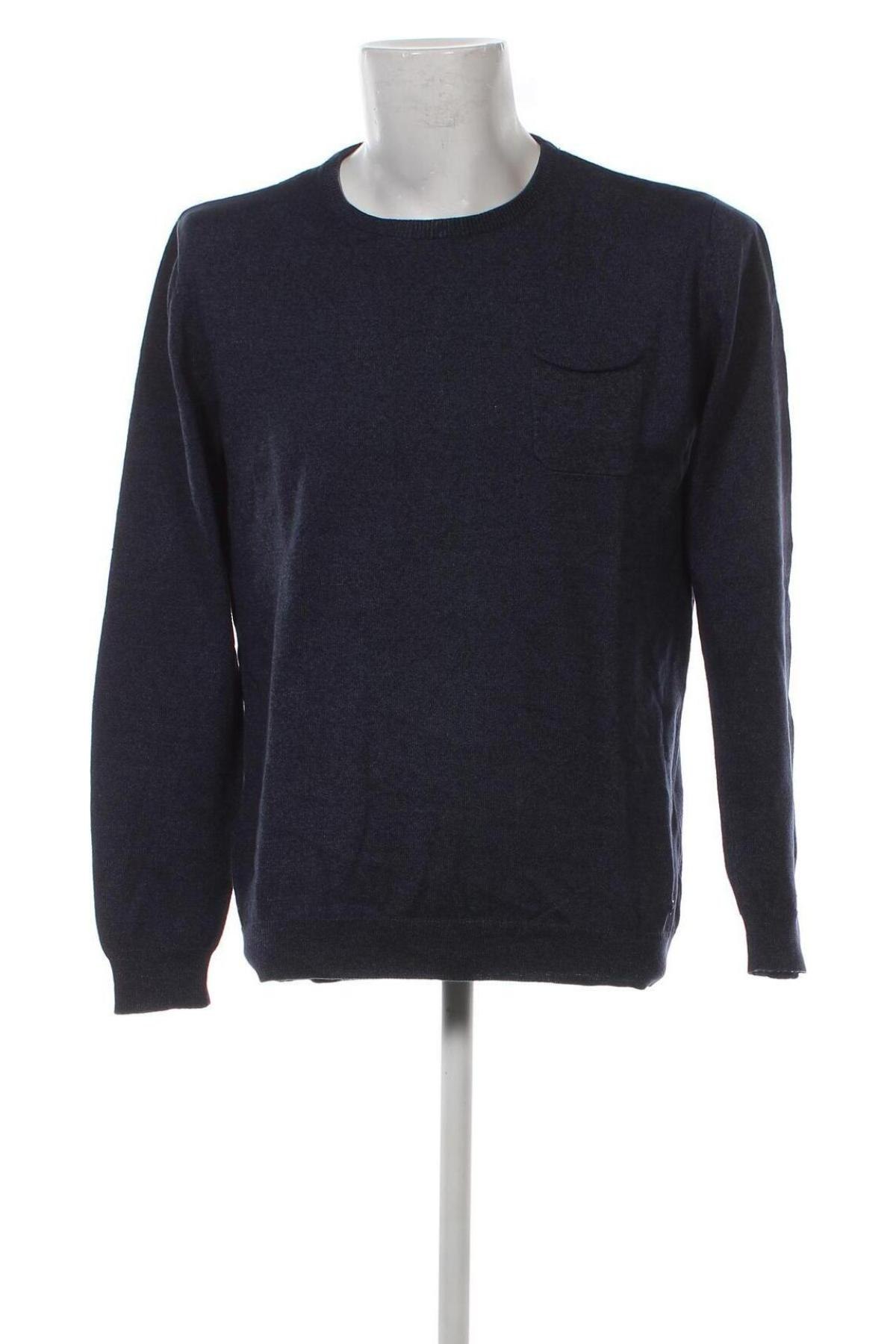 Ανδρικό πουλόβερ Tom Tailor, Μέγεθος XL, Χρώμα Μπλέ, Τιμή 6,31 €