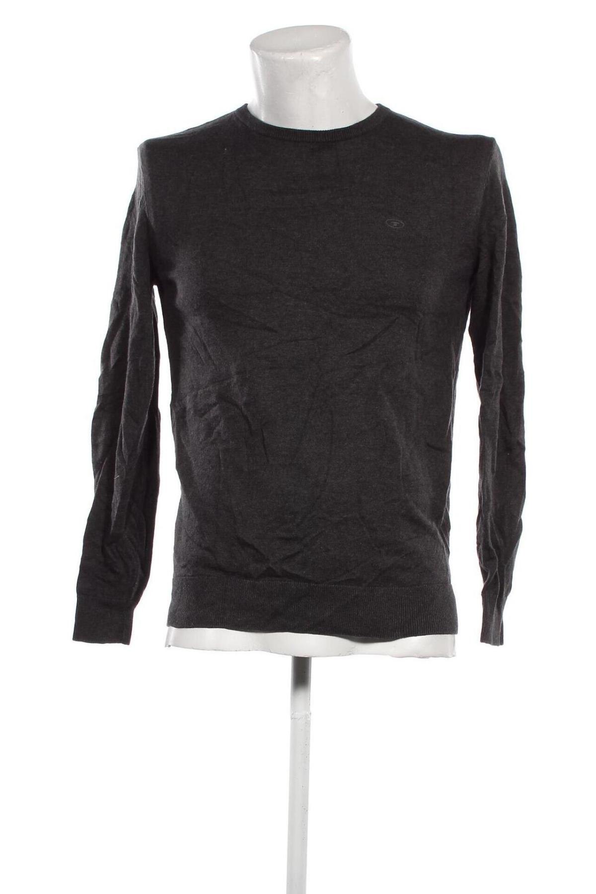 Мъжки пуловер Tom Tailor, Размер M, Цвят Сив, Цена 5,10 лв.