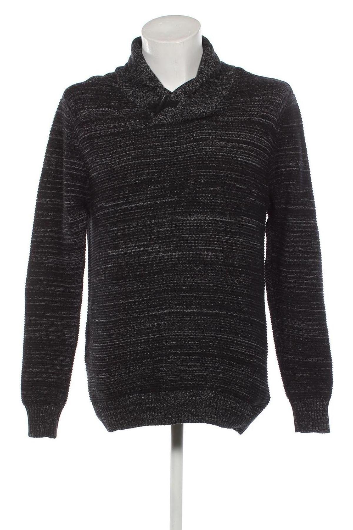 Ανδρικό πουλόβερ Tom Tompson, Μέγεθος XL, Χρώμα Μαύρο, Τιμή 7,00 €