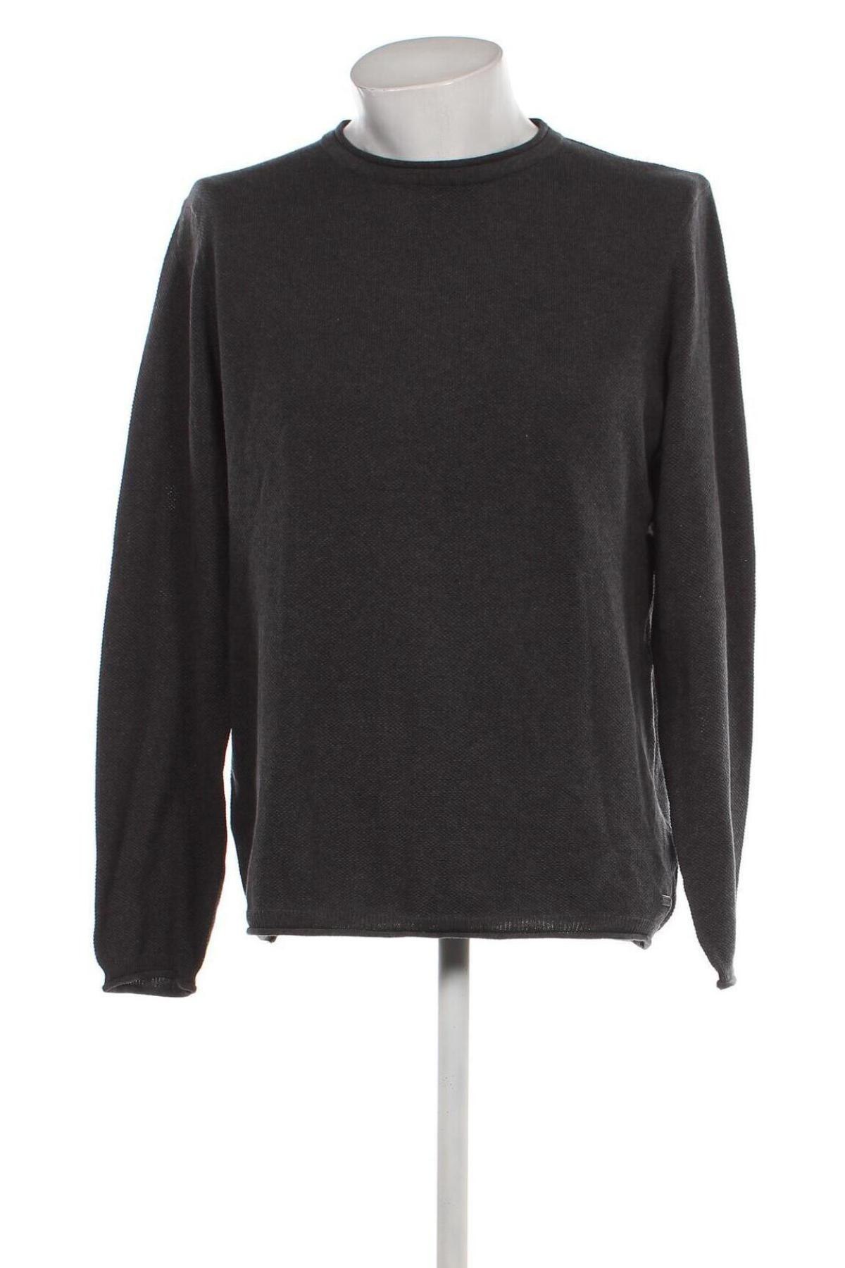 Мъжки пуловер Tom Tompson, Размер XL, Цвят Сив, Цена 15,66 лв.