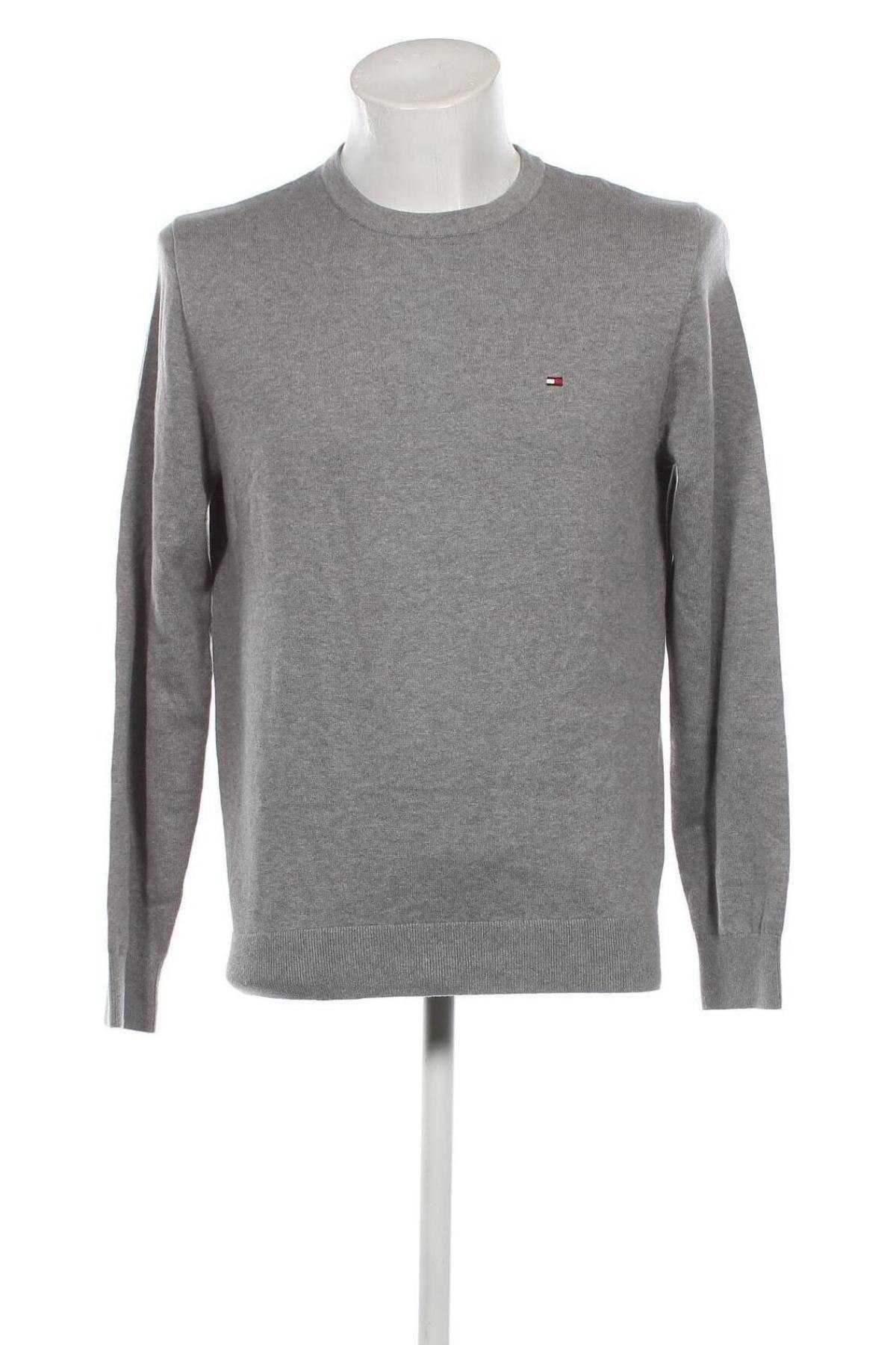 Ανδρικό πουλόβερ Tommy Hilfiger, Μέγεθος L, Χρώμα Γκρί, Τιμή 105,15 €