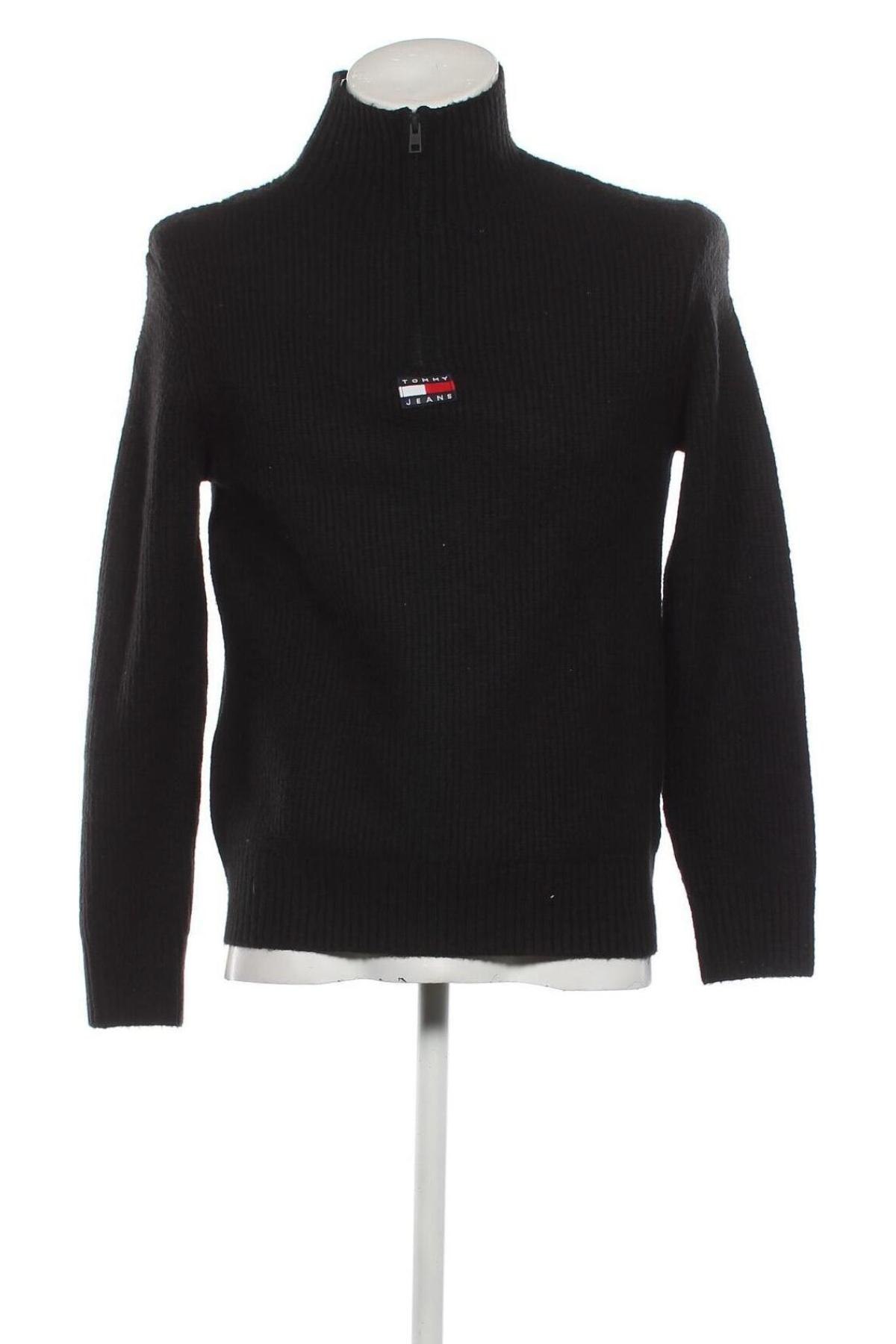 Ανδρικό πουλόβερ Tommy Jeans, Μέγεθος XS, Χρώμα Μαύρο, Τιμή 56,78 €