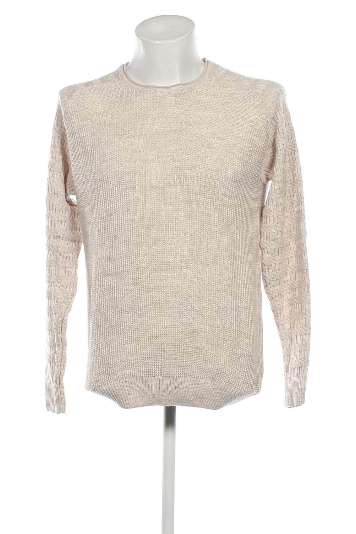 Ανδρικό πουλόβερ Trendyol, Μέγεθος XL, Χρώμα  Μπέζ, Τιμή 15,88 €