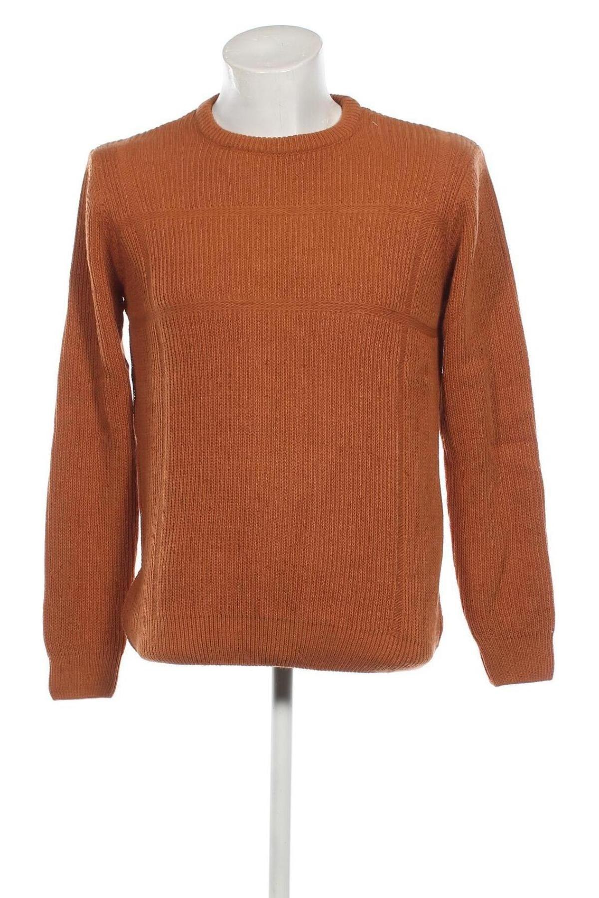 Мъжки пуловер Trendyol, Размер L, Цвят Кафяв, Цена 23,10 лв.