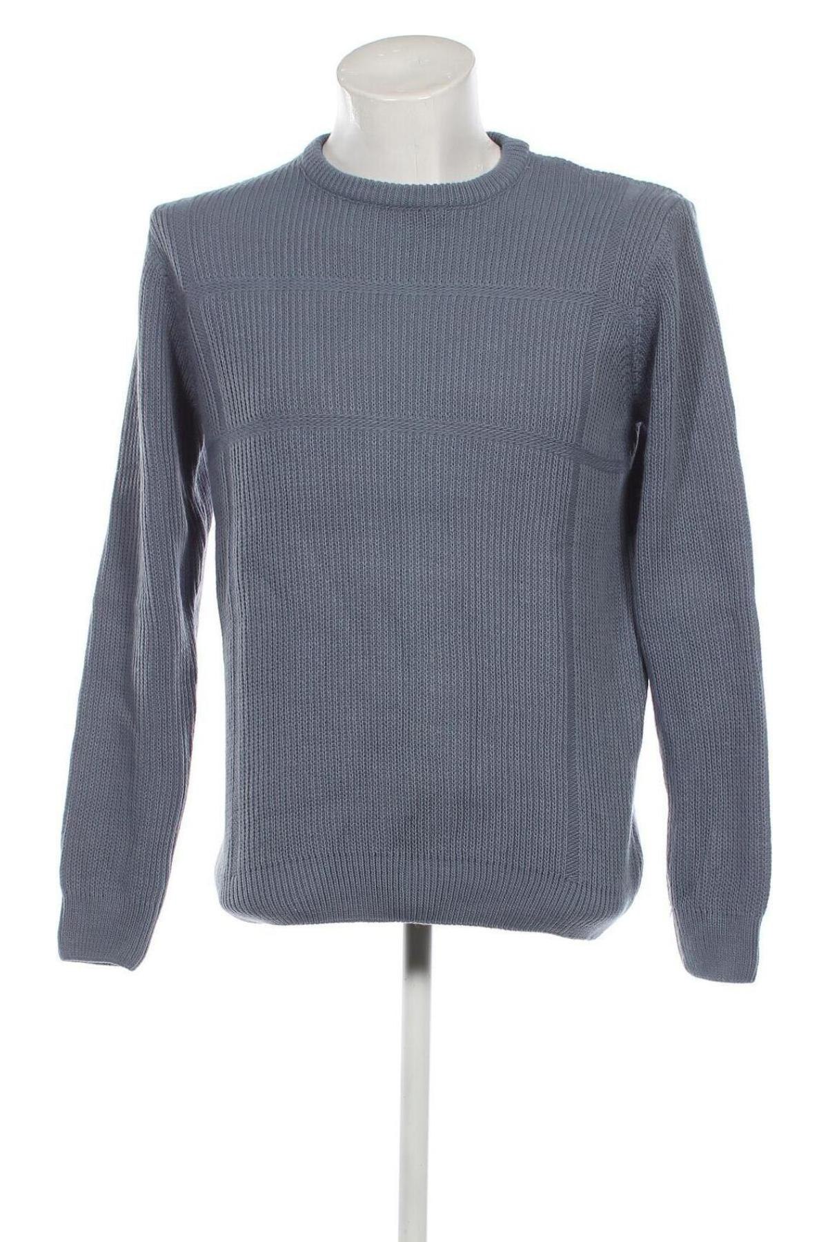 Мъжки пуловер Trendyol, Размер L, Цвят Син, Цена 26,95 лв.