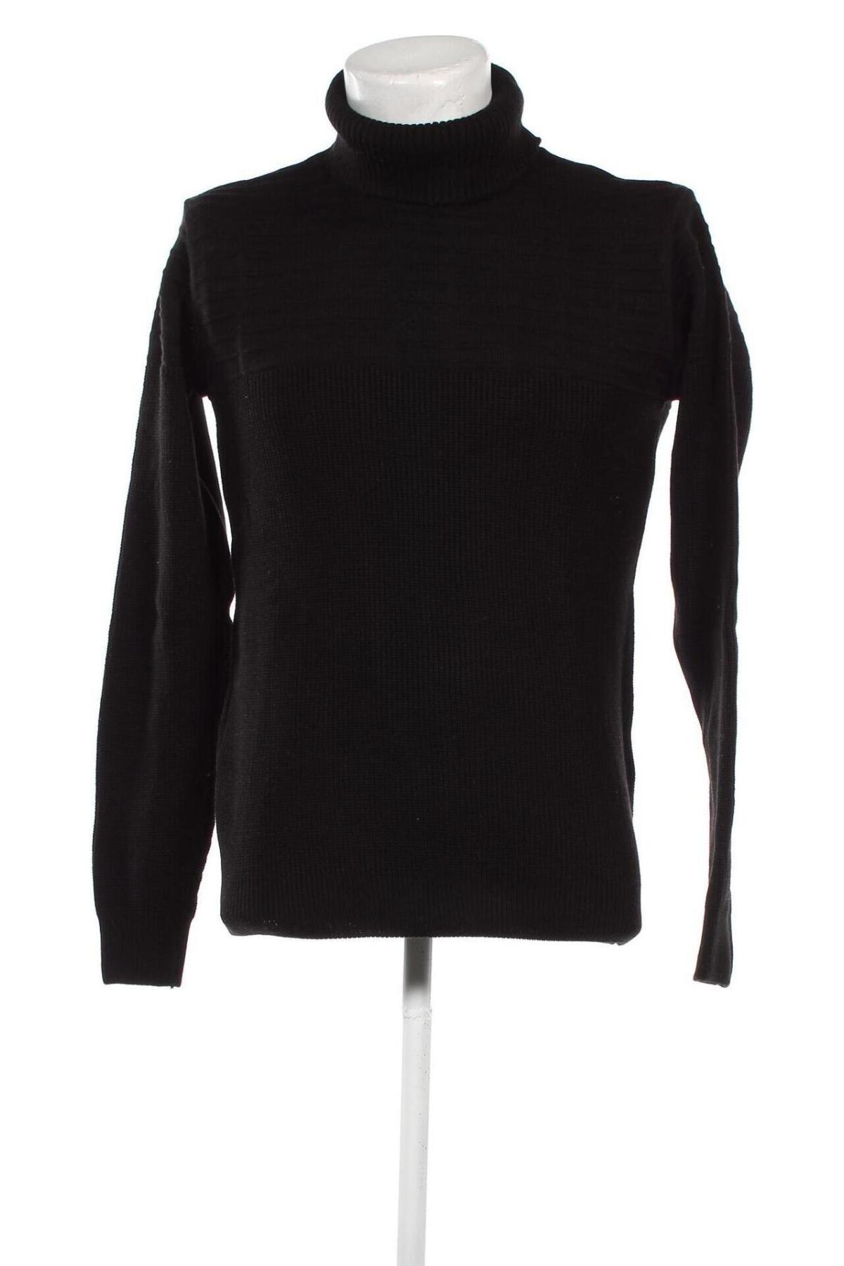 Мъжки пуловер Trendyol, Размер M, Цвят Черен, Цена 23,10 лв.