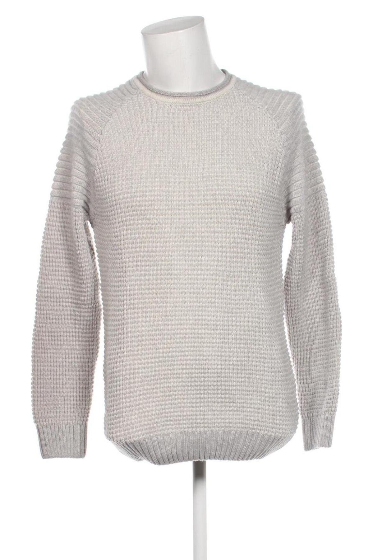 Мъжки пуловер Trendyol, Размер L, Цвят Сребрист, Цена 23,10 лв.