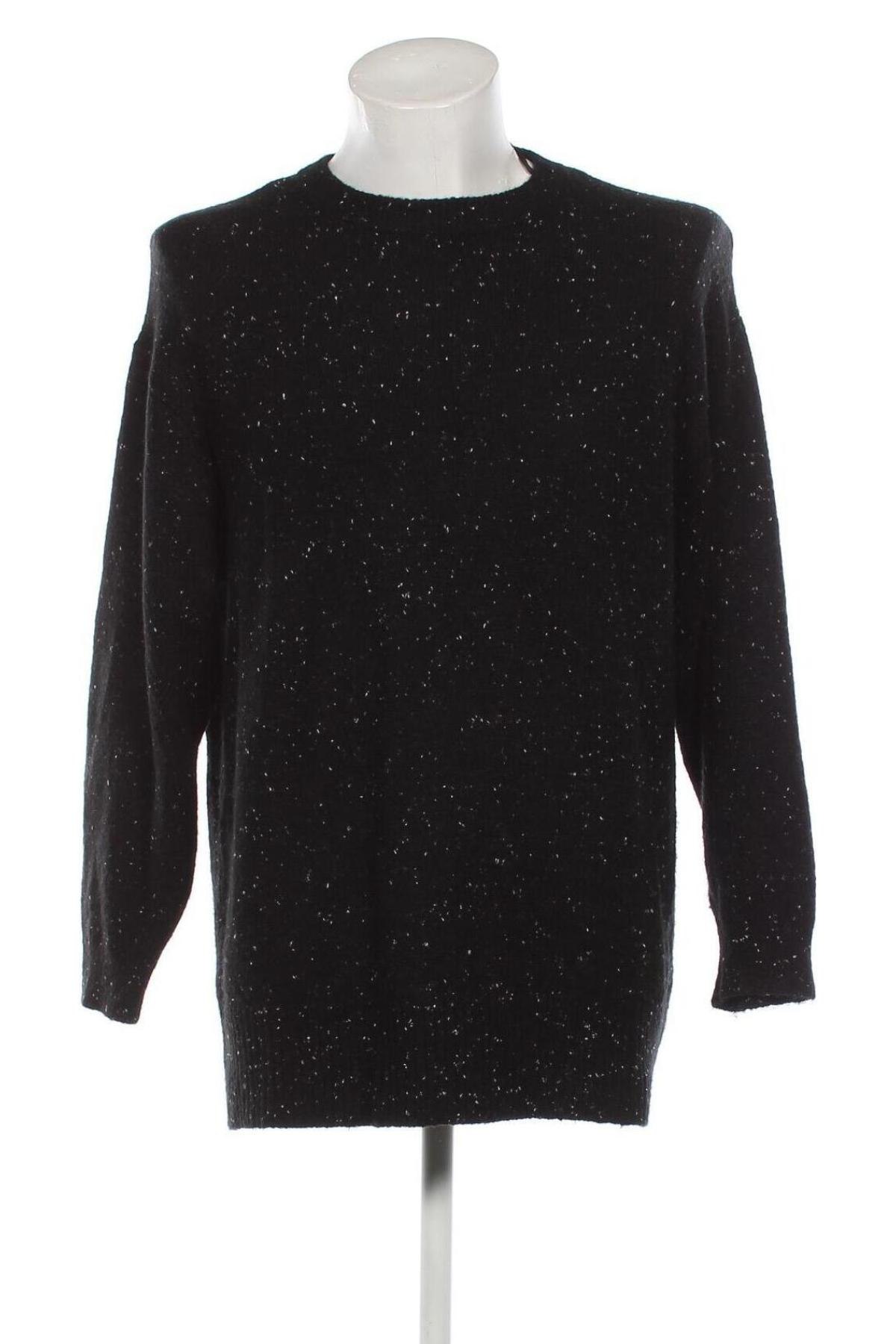Ανδρικό πουλόβερ Zara, Μέγεθος S, Χρώμα Μαύρο, Τιμή 8,84 €
