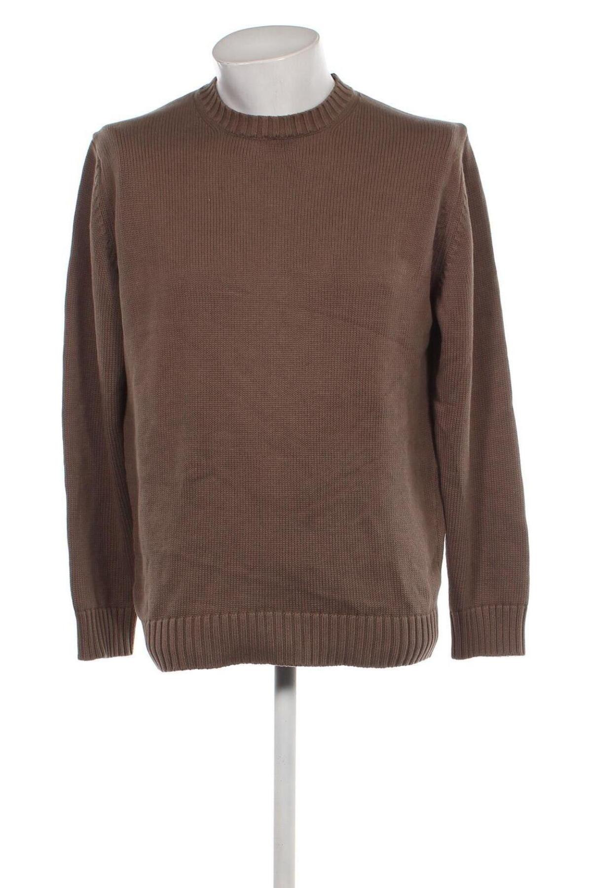 Ανδρικό πουλόβερ Zara Man, Μέγεθος XL, Χρώμα Καφέ, Τιμή 10,69 €