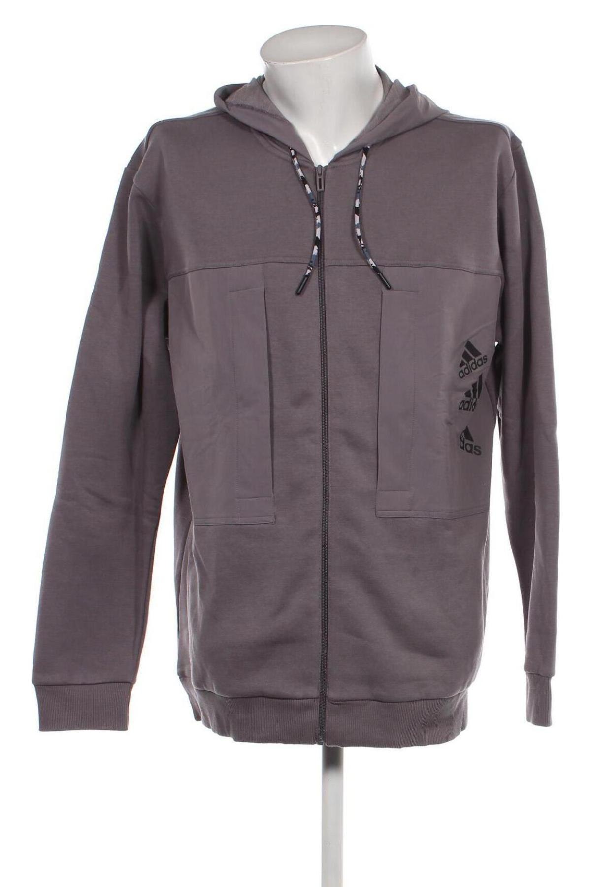 Herren Sweatshirt Adidas, Größe XL, Farbe Grau, Preis 62,00 €