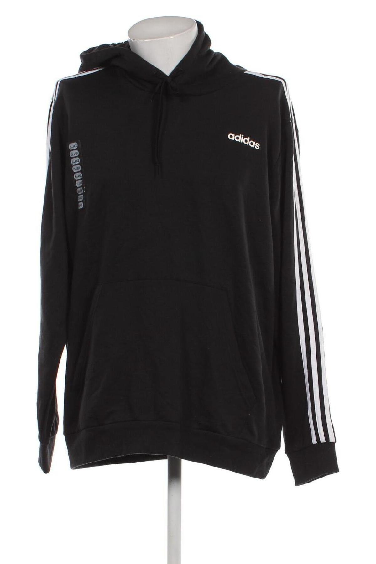 Herren Sweatshirt Adidas, Größe XXL, Farbe Schwarz, Preis 83,70 €