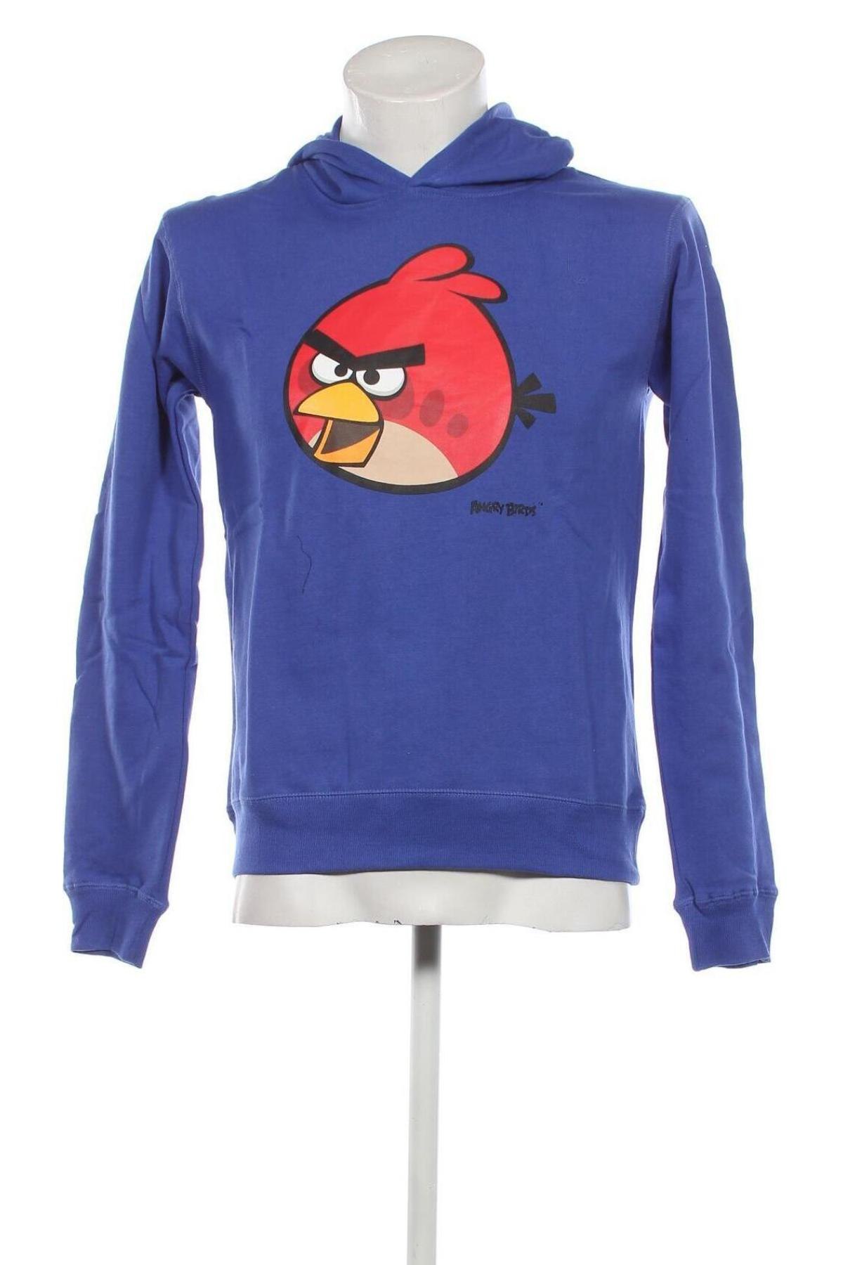 Herren Sweatshirt Angry Birds, Größe S, Farbe Blau, Preis € 11,84