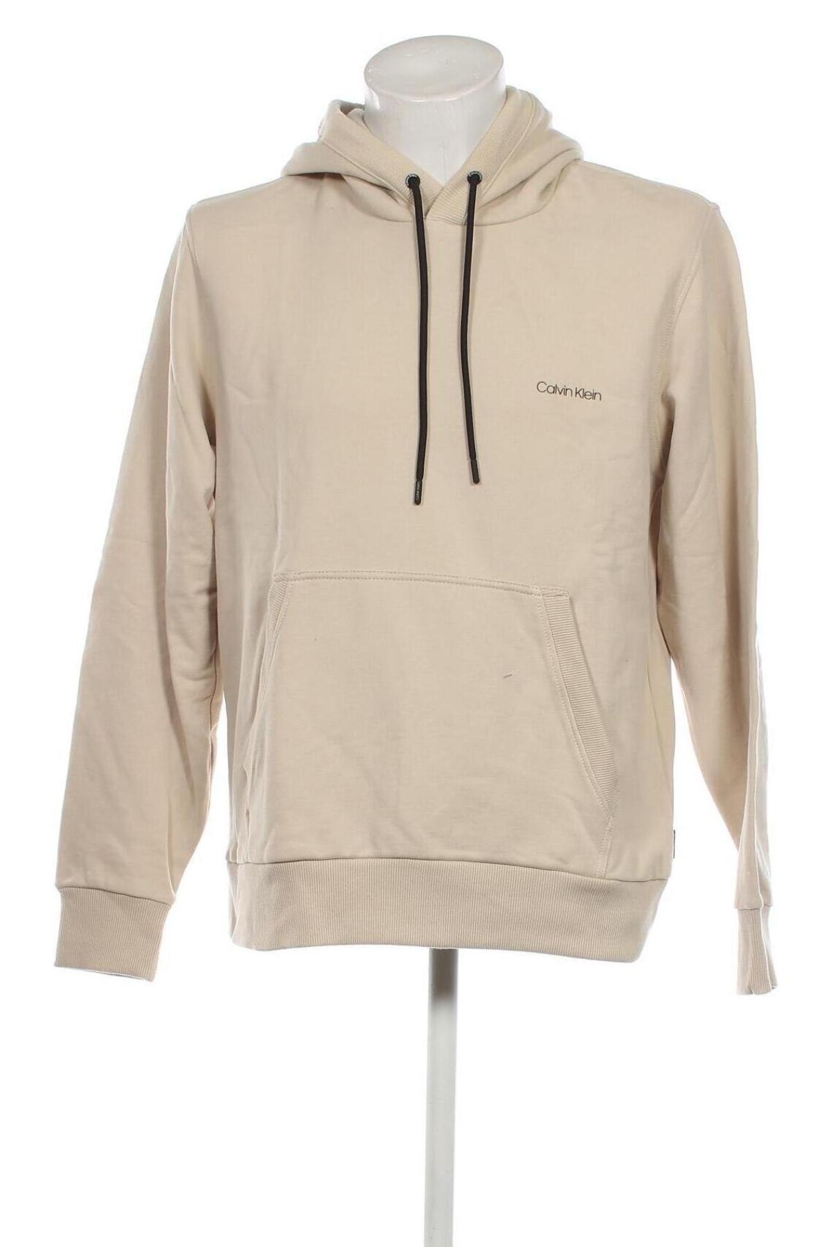 Herren Sweatshirt Calvin Klein, Größe XL, Farbe Beige, Preis € 88,66