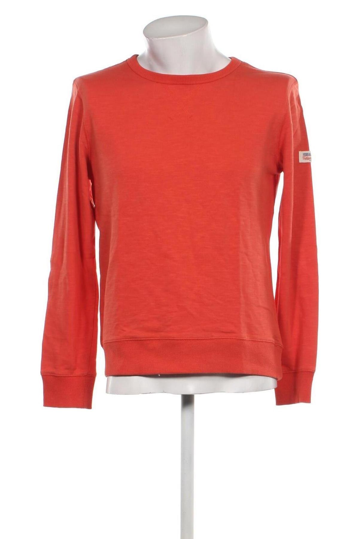 Herren Sweatshirt Camargue, Größe M, Farbe Orange, Preis 6,26 €