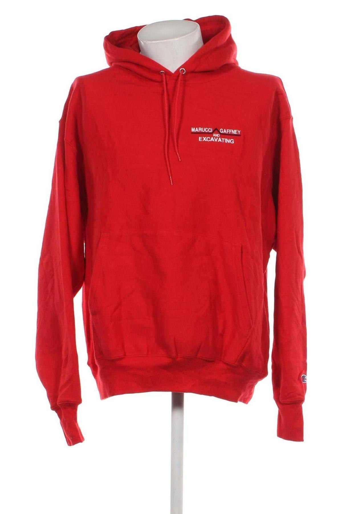 Herren Sweatshirt Champion, Größe XL, Farbe Rot, Preis € 24,25