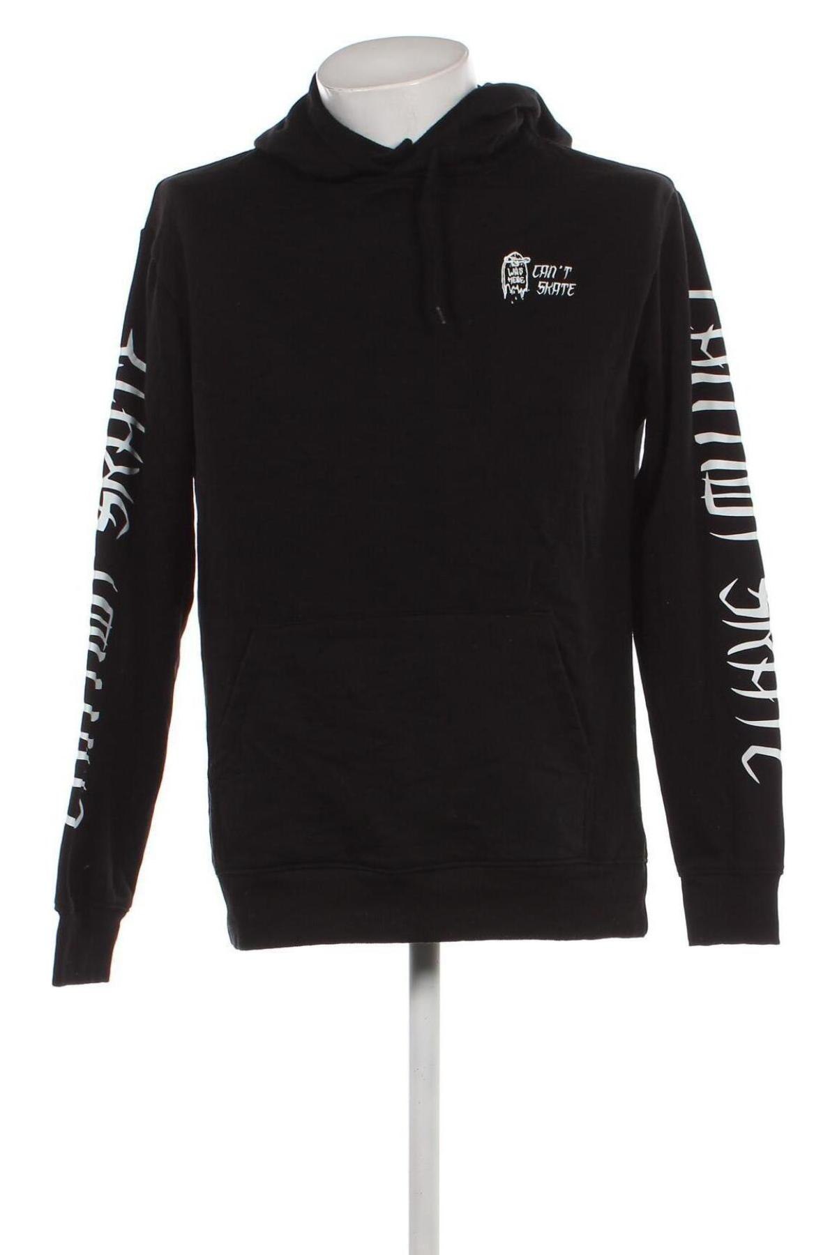 Herren Sweatshirt H&M Divided, Größe M, Farbe Schwarz, Preis 16,35 €