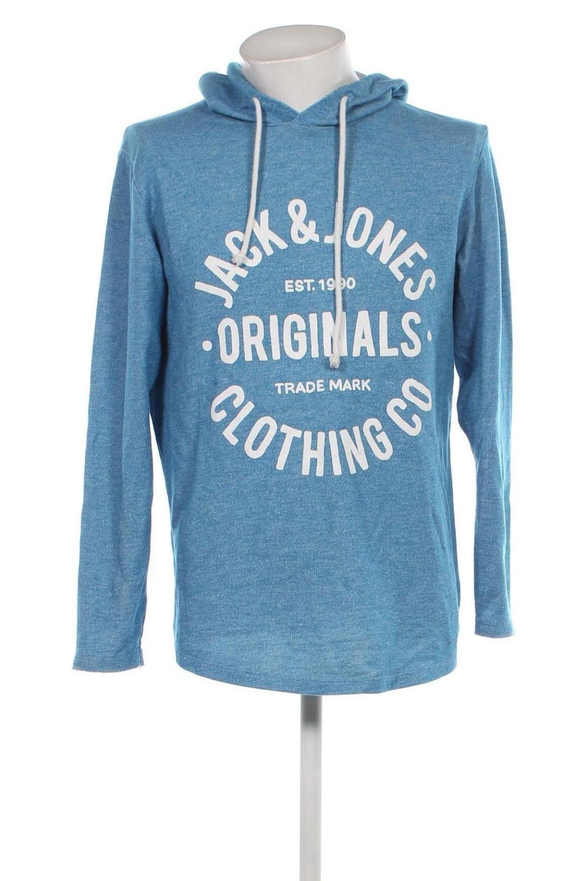 Herren Sweatshirt Jack & Jones, Größe L, Farbe Blau, Preis 10,33 €