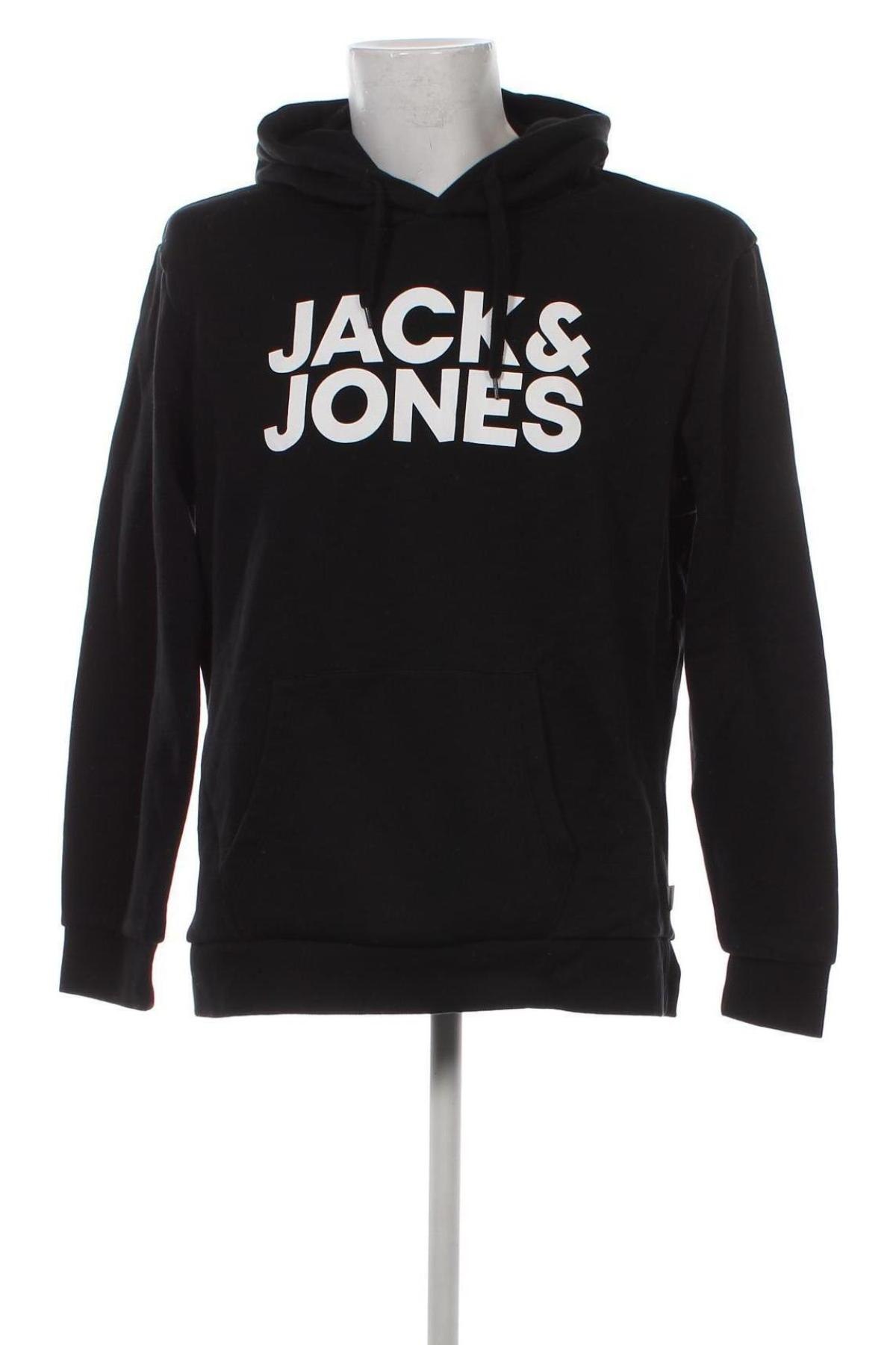 Herren Sweatshirt Jack & Jones, Größe XXL, Farbe Schwarz, Preis 18,79 €