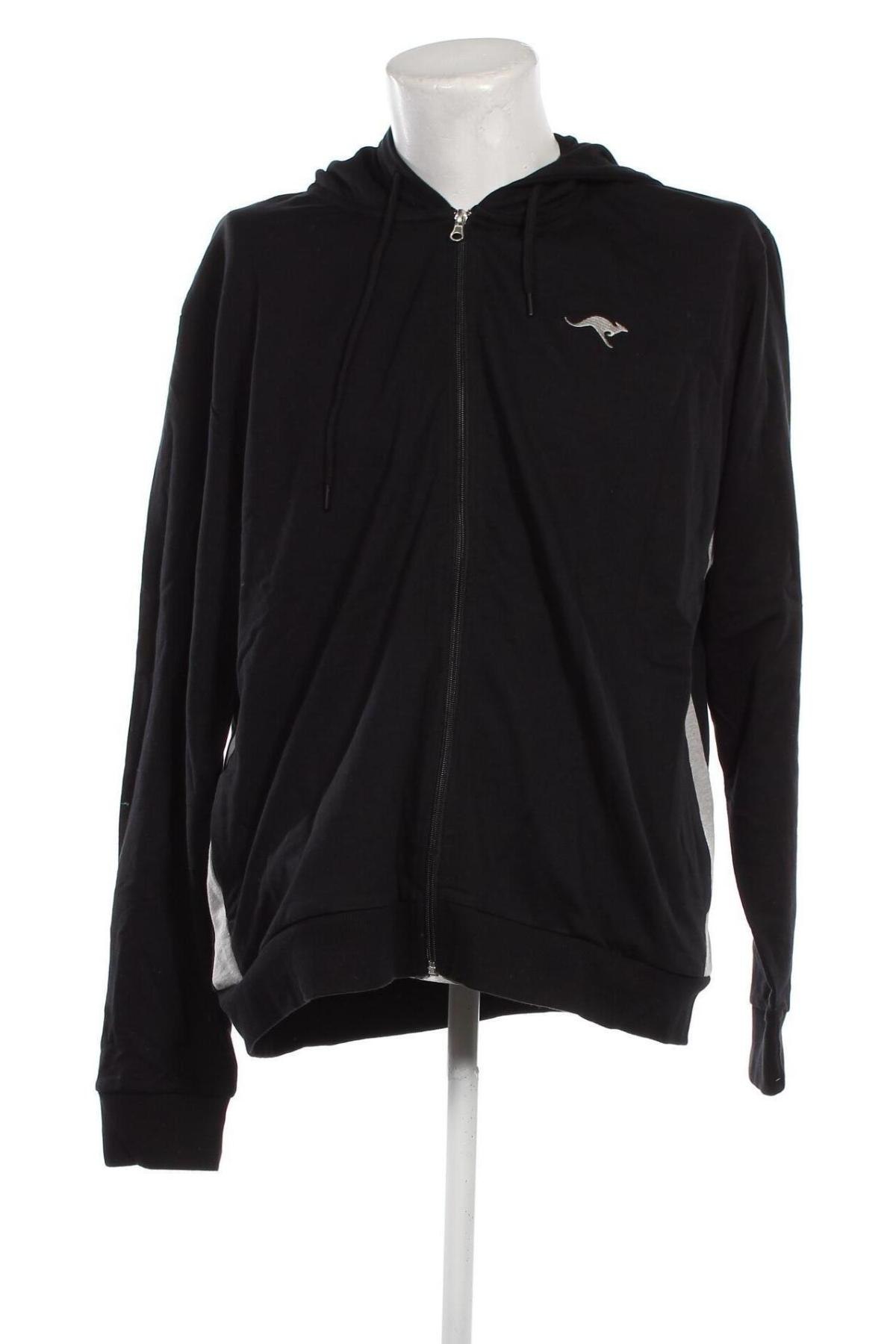 Ανδρικό φούτερ Kangaroos, Μέγεθος XXL, Χρώμα Μαύρο, Τιμή 14,38 €