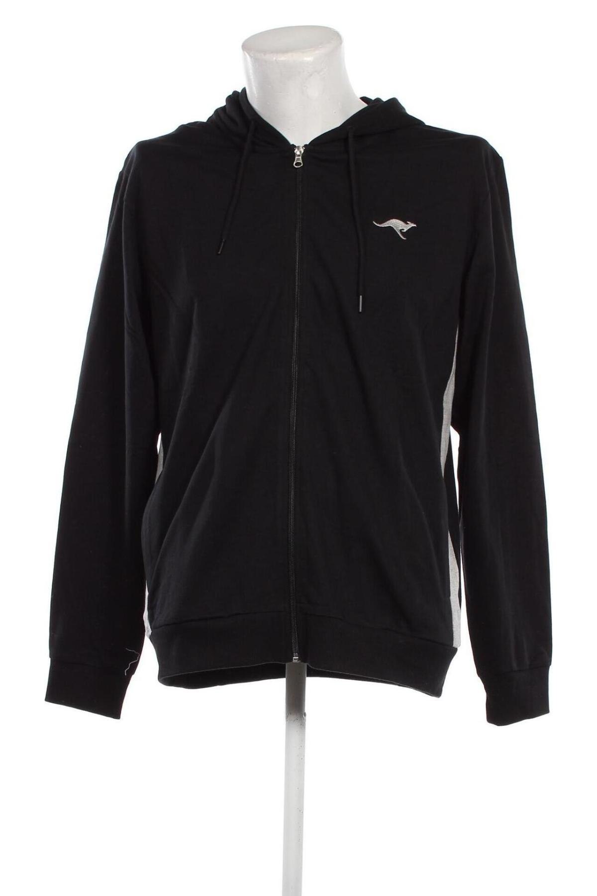 Herren Sweatshirt Kangaroos, Größe L, Farbe Schwarz, Preis € 47,94