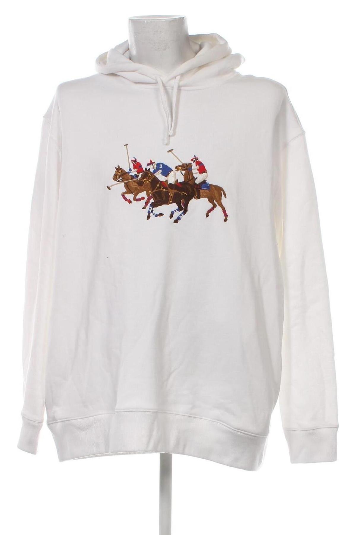 Pánská mikina  Polo By Ralph Lauren, Velikost XXL, Barva Bílá, Cena  2 678,00 Kč