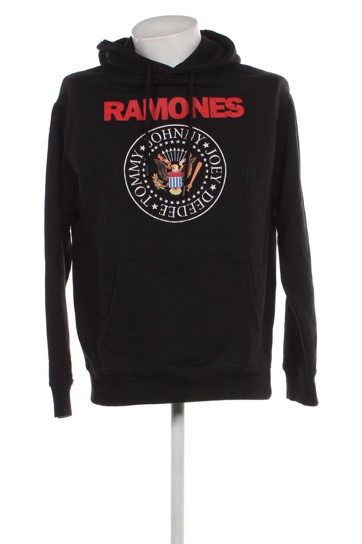 Hanorac de bărbați Ramones, Mărime S, Culoare Negru, Preț 81,97 Lei