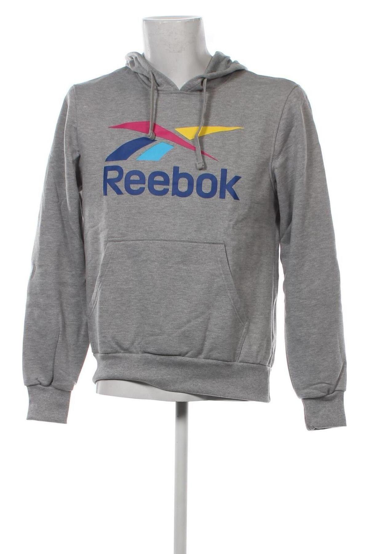 Herren Sweatshirt Reebok, Größe M, Farbe Grau, Preis 60,08 €