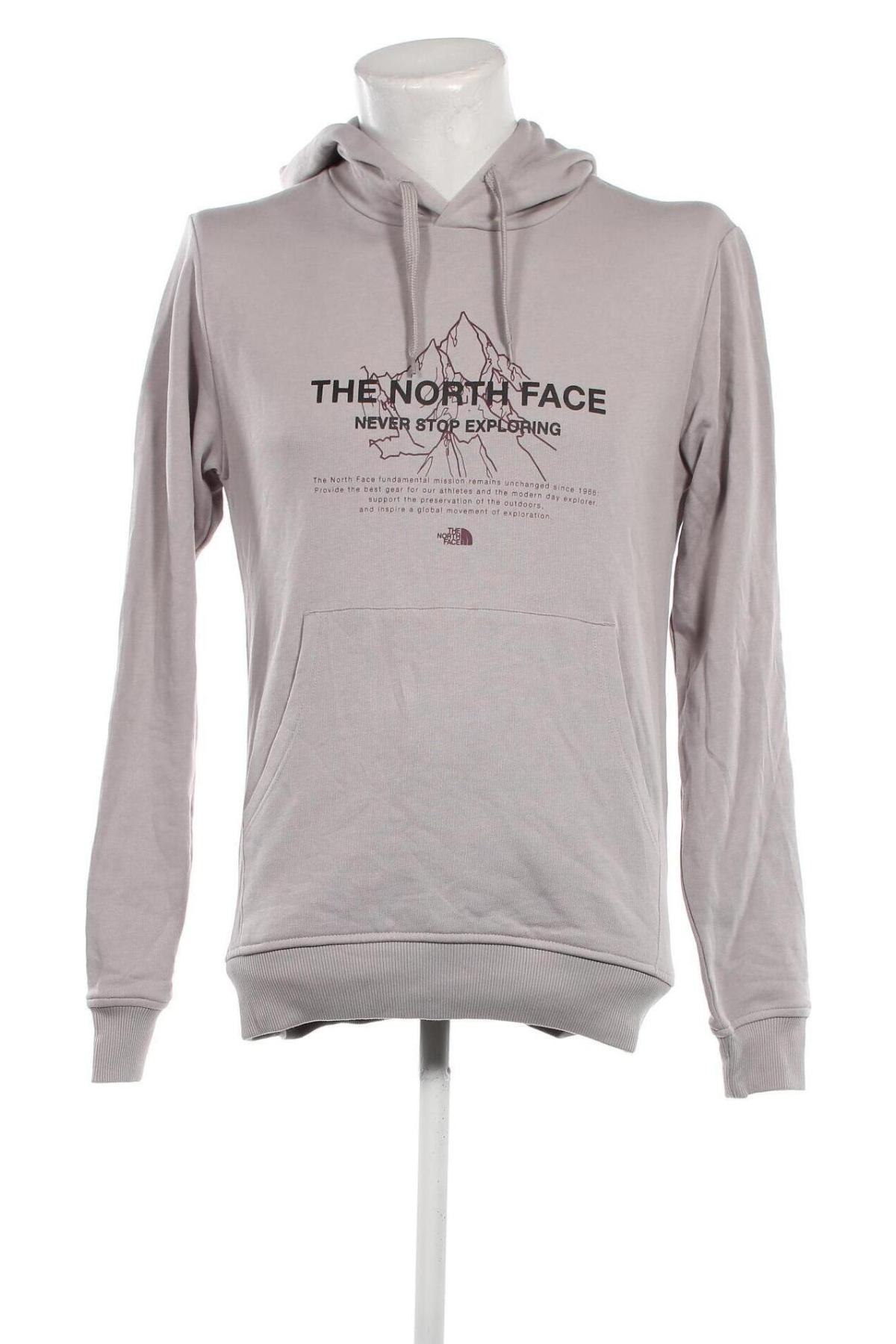 Мъжки суичър The North Face, Размер S, Цвят Сив, Цена 156,17 лв.