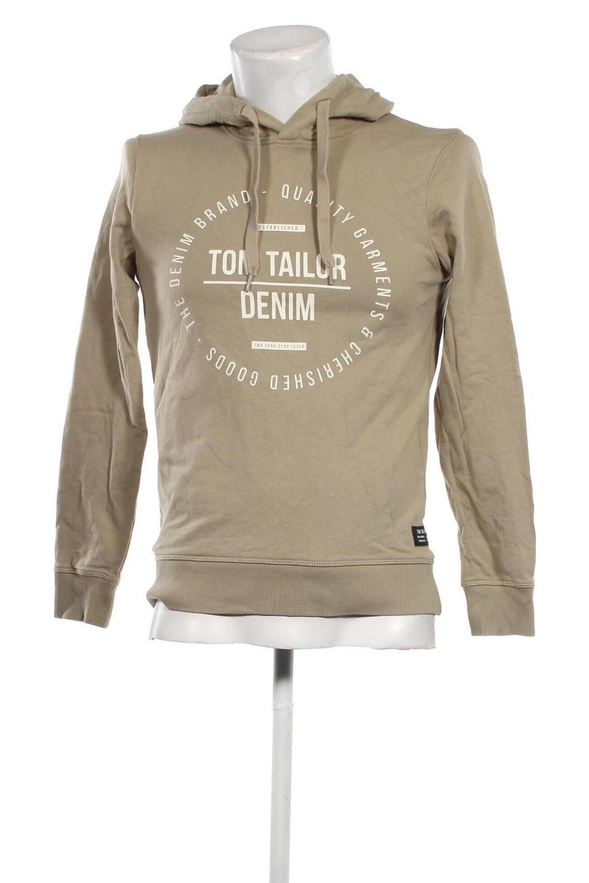 Herren Sweatshirt Tom Tailor, Größe S, Farbe Grün, Preis 14,55 €