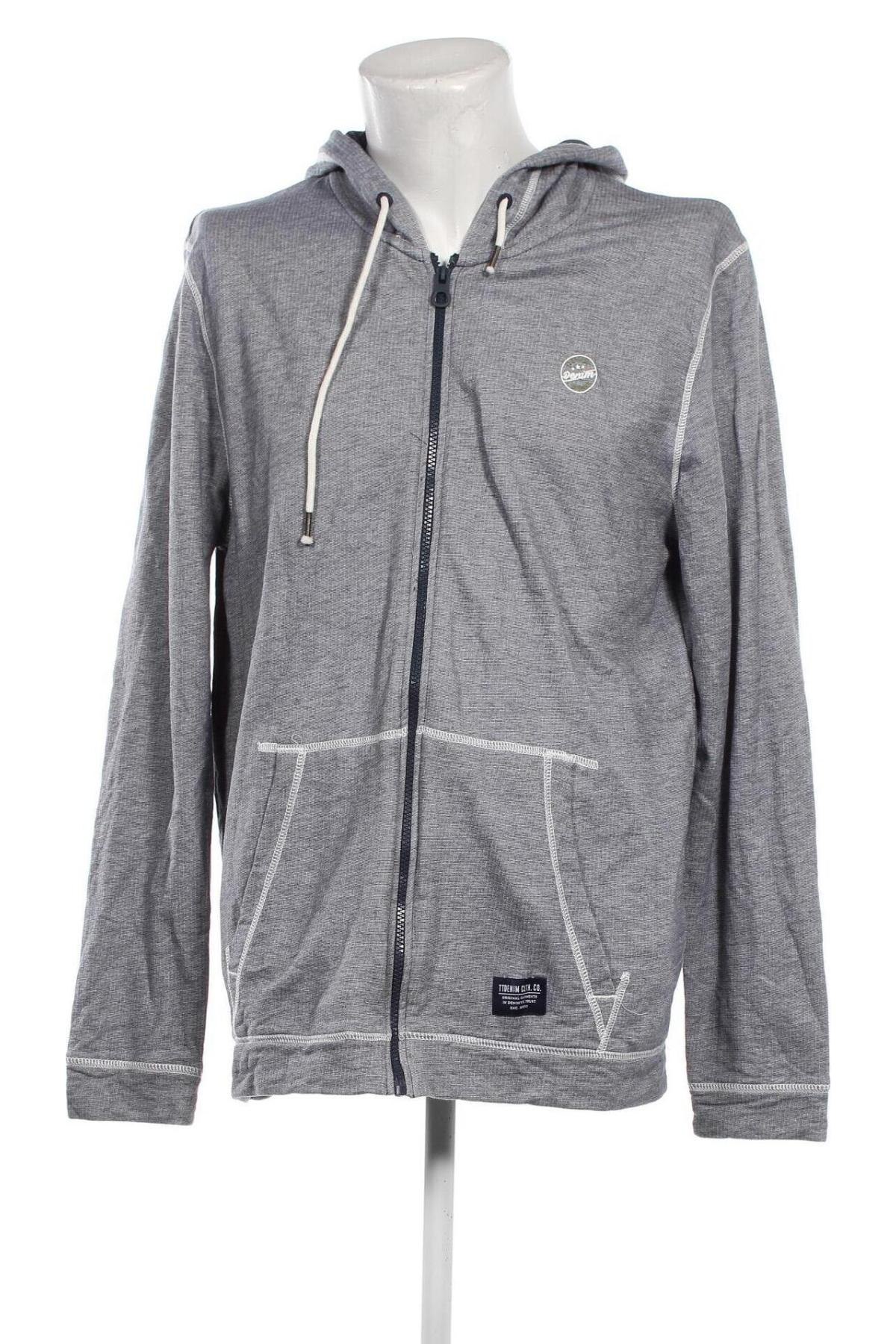 Herren Sweatshirt Tom Tailor, Größe XXL, Farbe Grau, Preis 28,53 €
