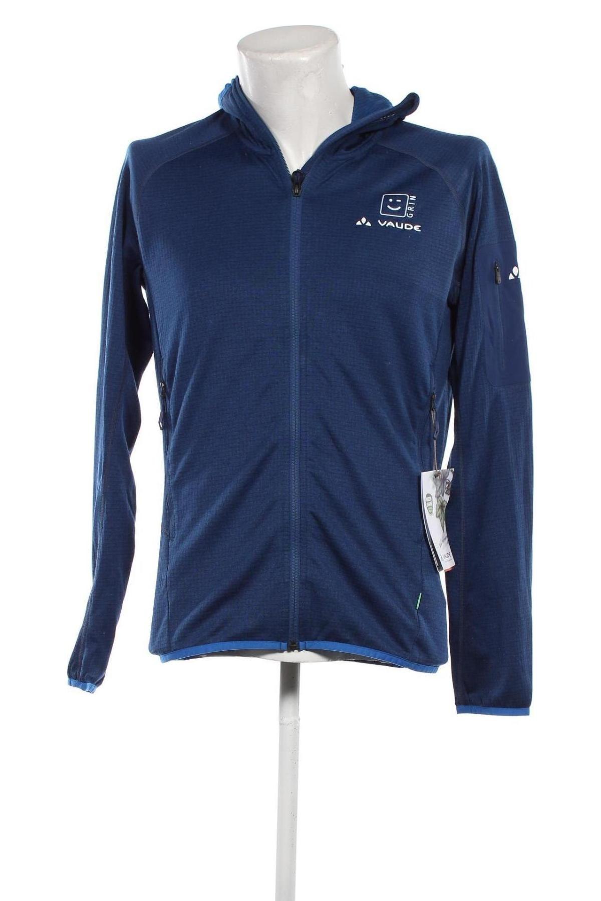 Herren Sweatshirt Vaude, Größe M, Farbe Blau, Preis 83,70 €