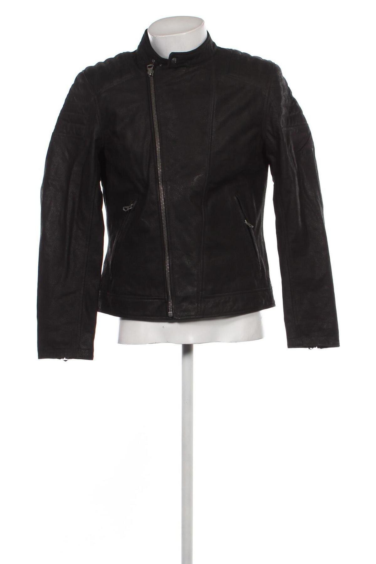 Pánska kožená bunda  Pepe Jeans, Veľkosť M, Farba Čierna, Cena  125,01 €