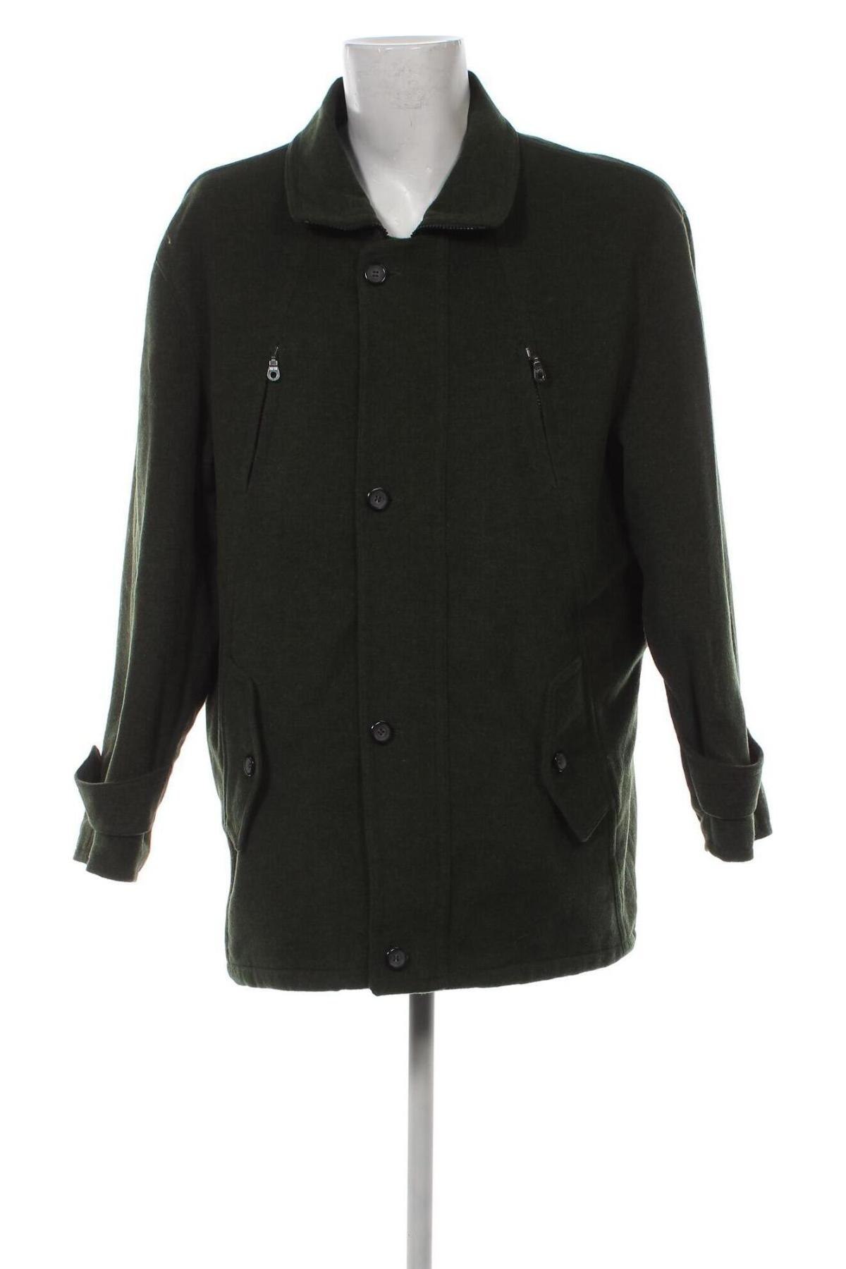 Мъжко палто, Размер L, Цвят Зелен, Цена 21,40 лв.