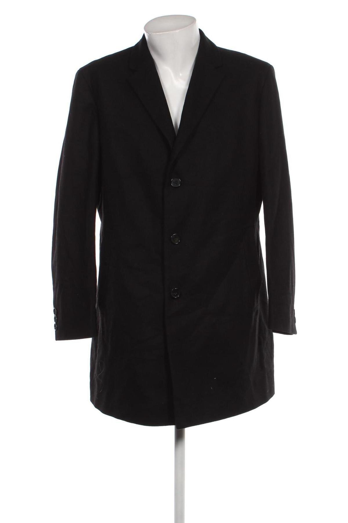 Ανδρικά παλτό BOSS, Μέγεθος XL, Χρώμα Μαύρο, Τιμή 246,80 €