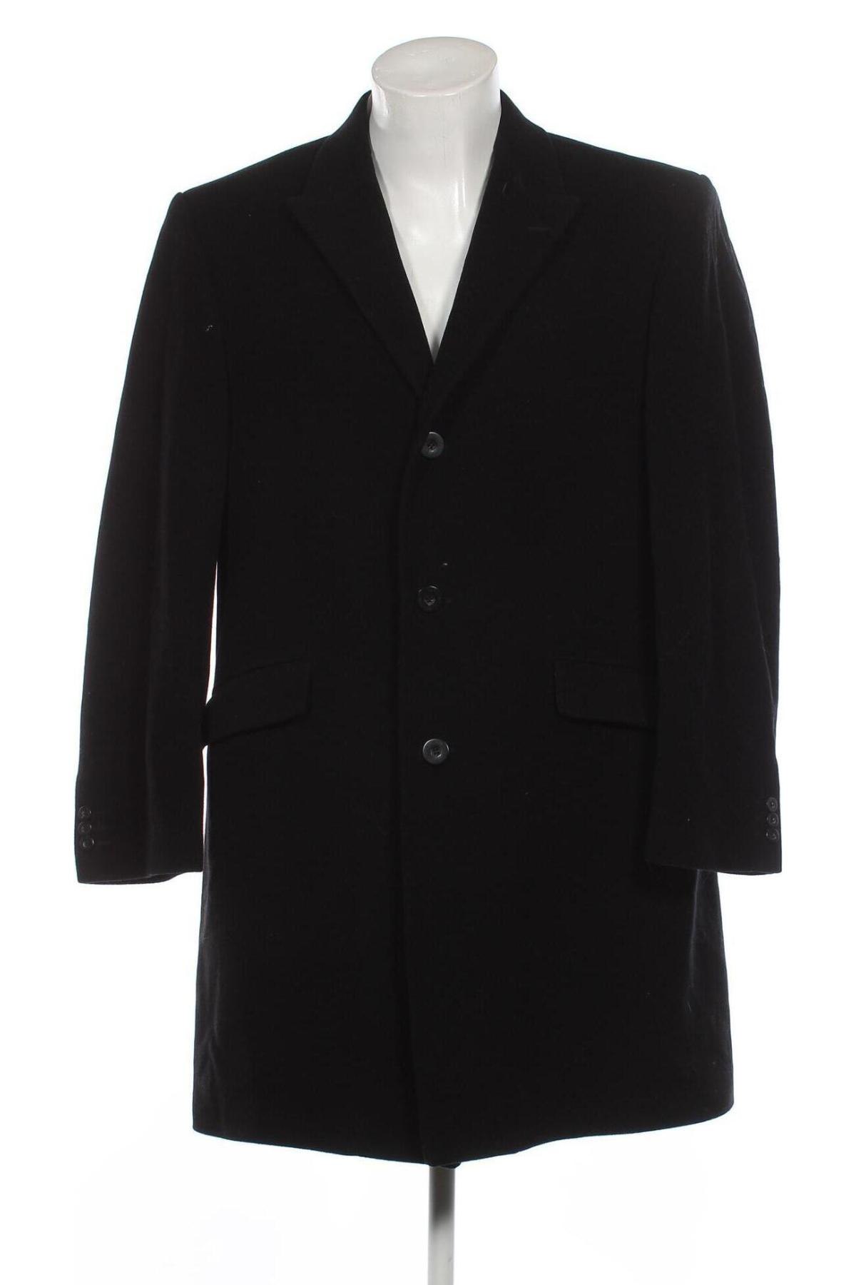 Мъжко палто Batistini, Размер L, Цвят Черен, Цена 37,45 лв.