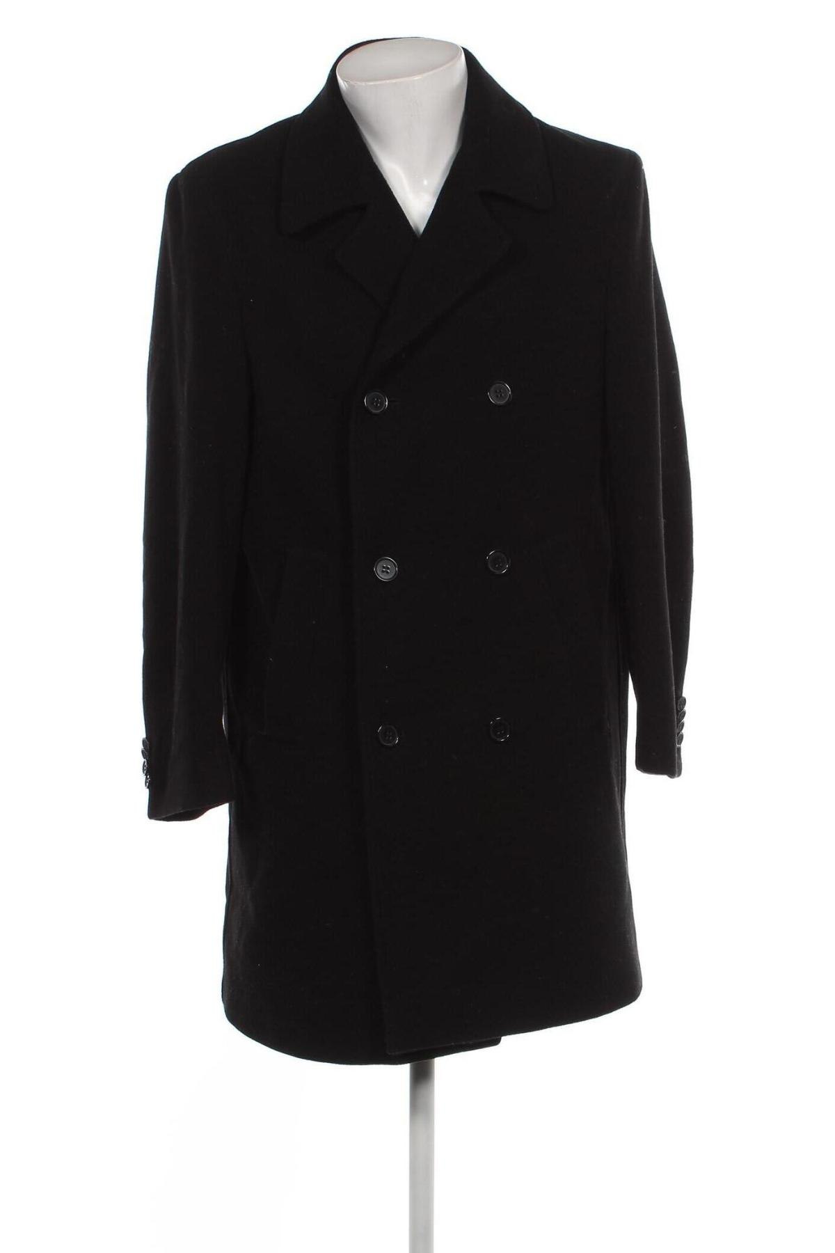 Ανδρικά παλτό Bexleys, Μέγεθος L, Χρώμα Μαύρο, Τιμή 21,71 €