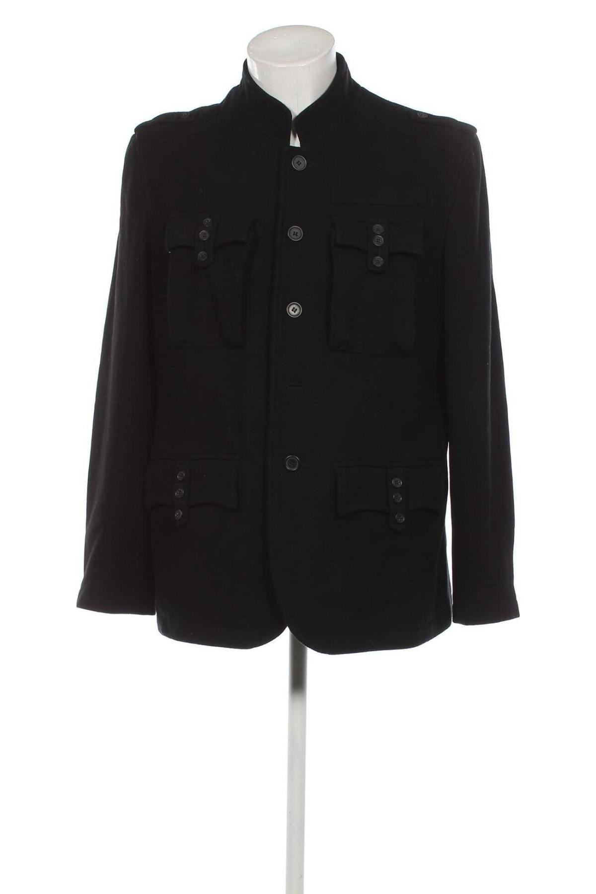 Pánsky kabát  Clockhouse, Veľkosť L, Farba Čierna, Cena  30,94 €