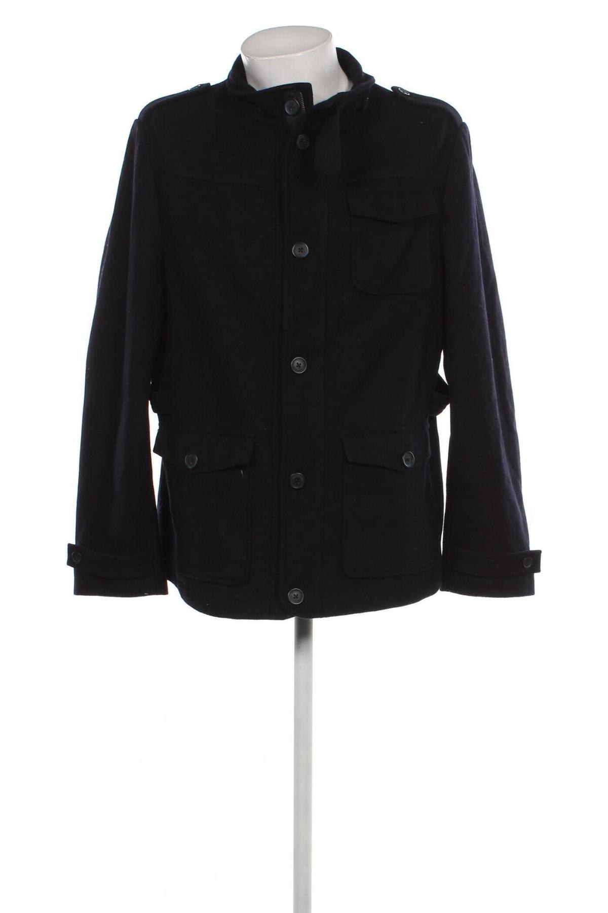 Ανδρικά παλτό Cool Code, Μέγεθος L, Χρώμα Μπλέ, Τιμή 33,76 €