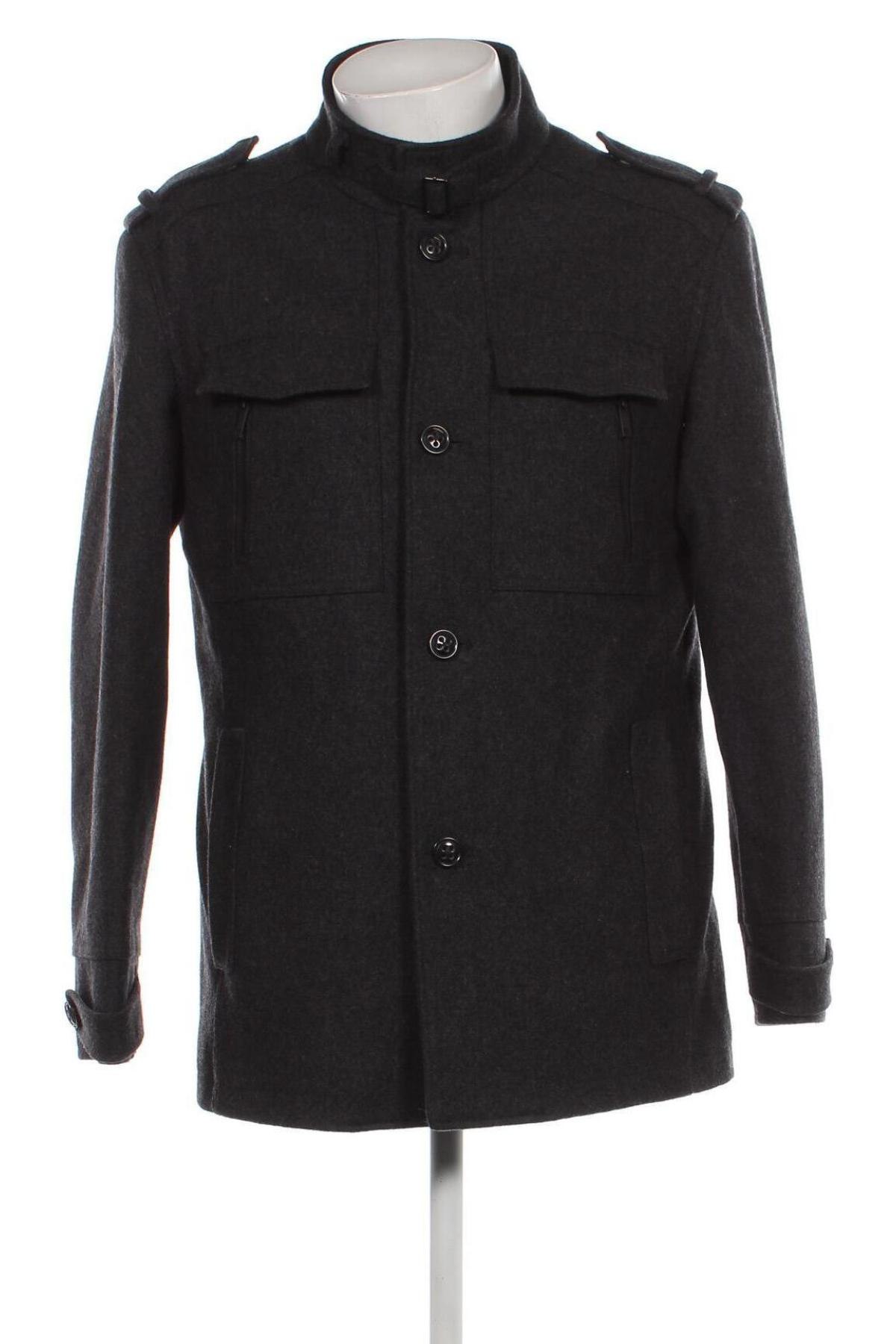 Ανδρικά παλτό Esprit, Μέγεθος L, Χρώμα Μπλέ, Τιμή 35,74 €