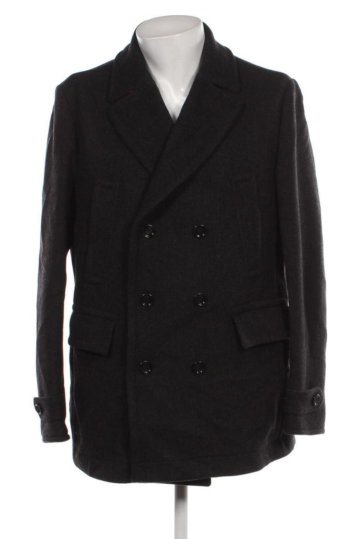 Мъжко палто Hugo Boss, Размер XL, Цвят Черен, Цена 139,65 лв.