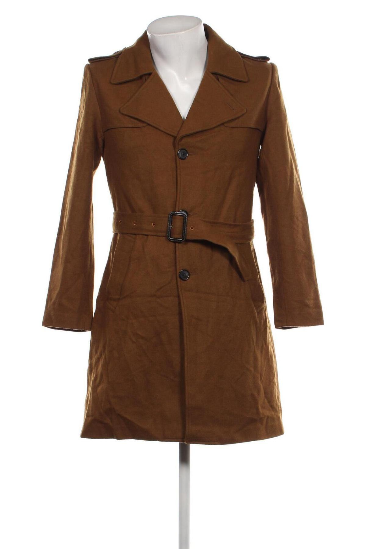 Ανδρικά παλτό Jack London, Μέγεθος S, Χρώμα Καφέ, Τιμή 48,43 €