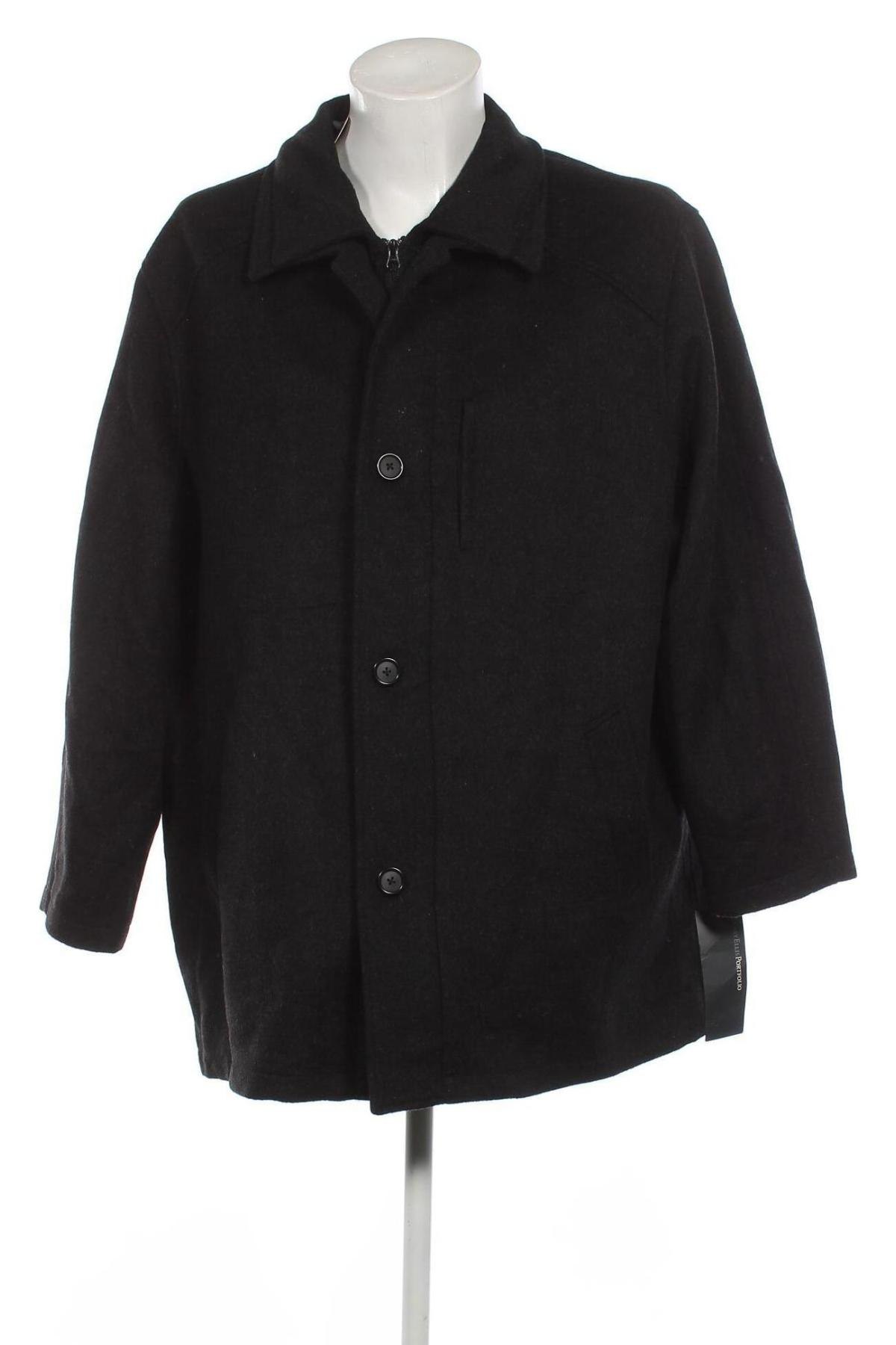 Ανδρικά παλτό Perry Ellis, Μέγεθος XXL, Χρώμα Μαύρο, Τιμή 14,70 €