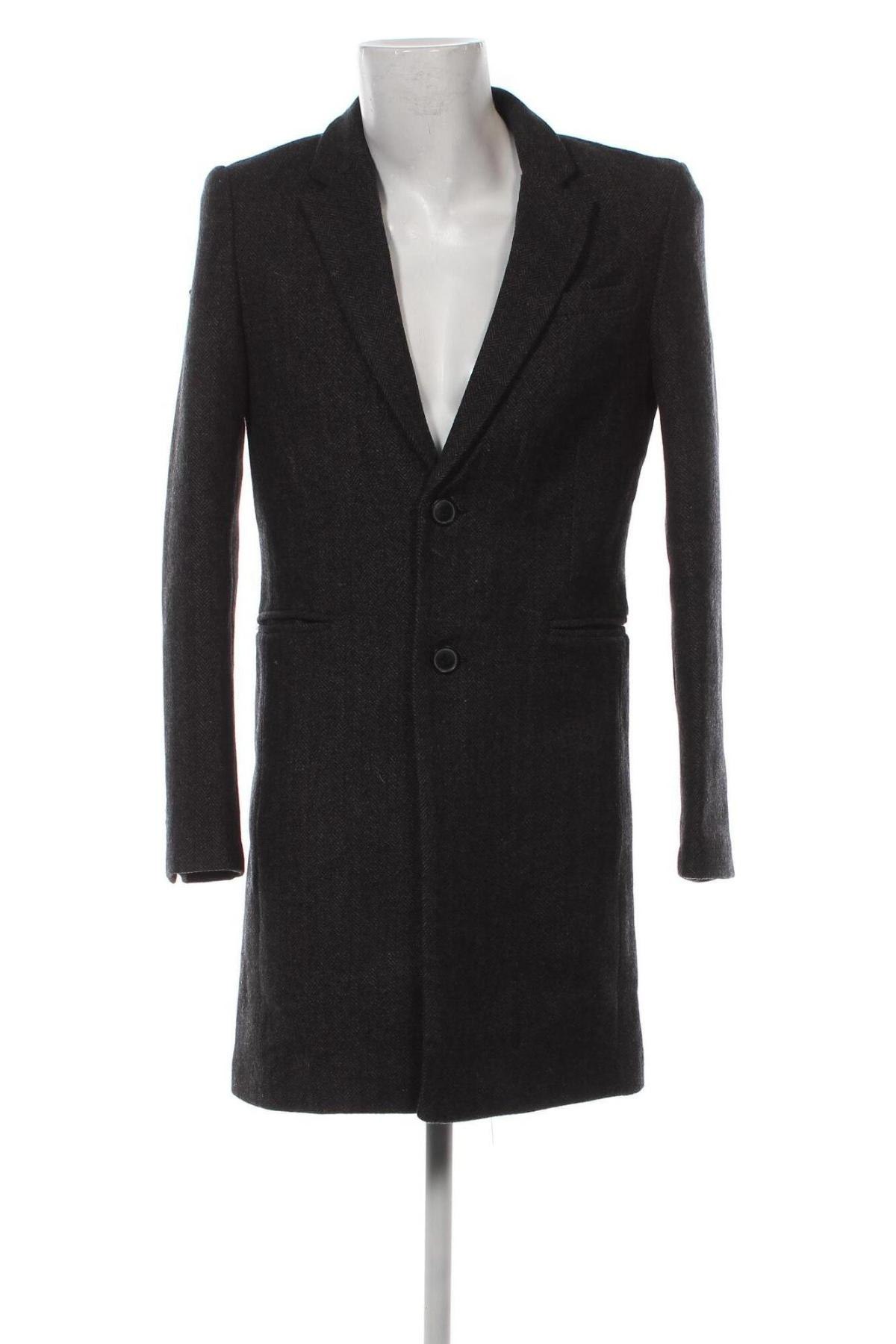 Мъжко палто Superdry, Размер M, Цвят Черен, Цена 37,80 лв.