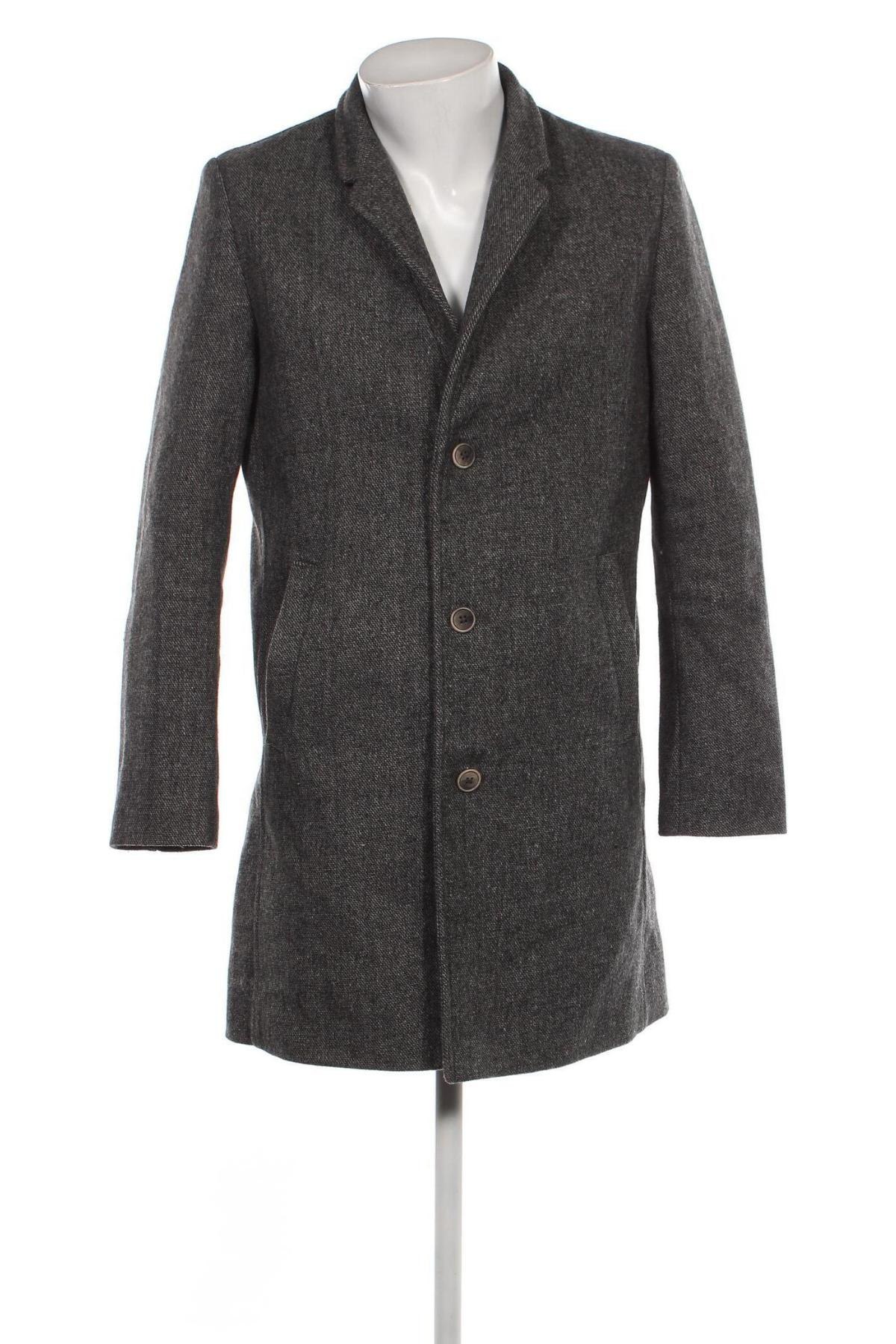 Мъжко палто Tom Tailor, Размер M, Цвят Сив, Цена 84,24 лв.