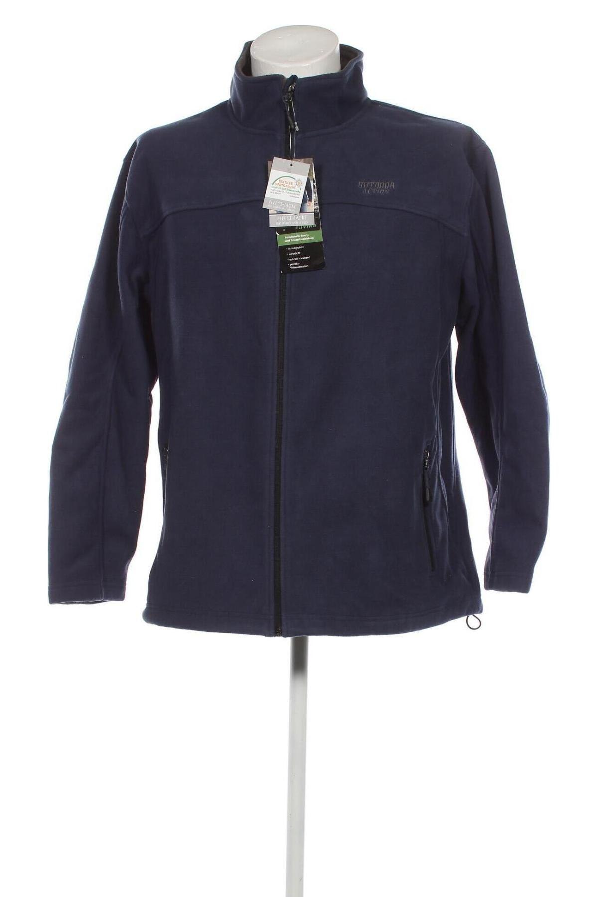 Ανδρικό μπουφάν fleece, Μέγεθος XL, Χρώμα Μπλέ, Τιμή 26,44 €